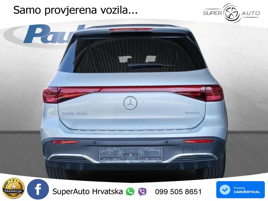 Mercedes EQB 350 4M Aut. AMG 292 KS, ACC+360+KEY+GR SJED+ HEAD+VIRT+LANE