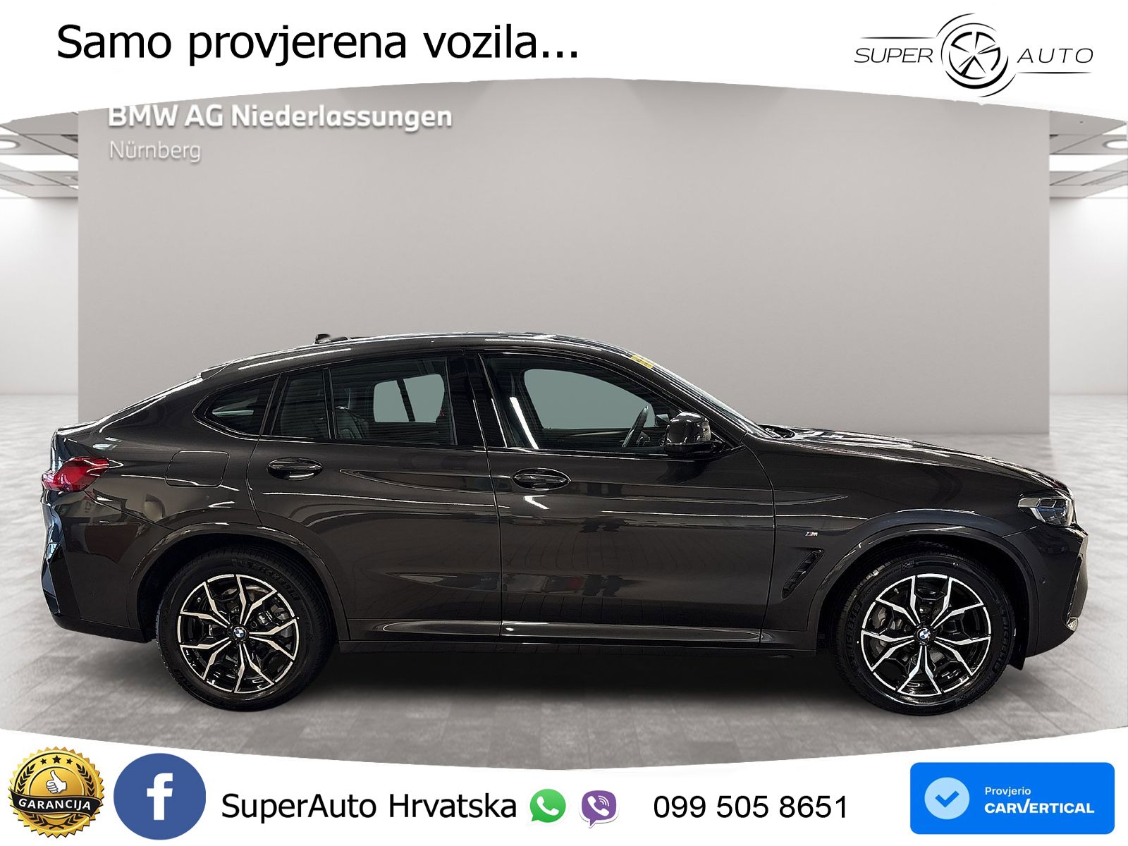 BMW X4 30d xDrive M Sport 286 KS, LED+PANO+KAM+GR SJED+VIRT+HEAD+PARK