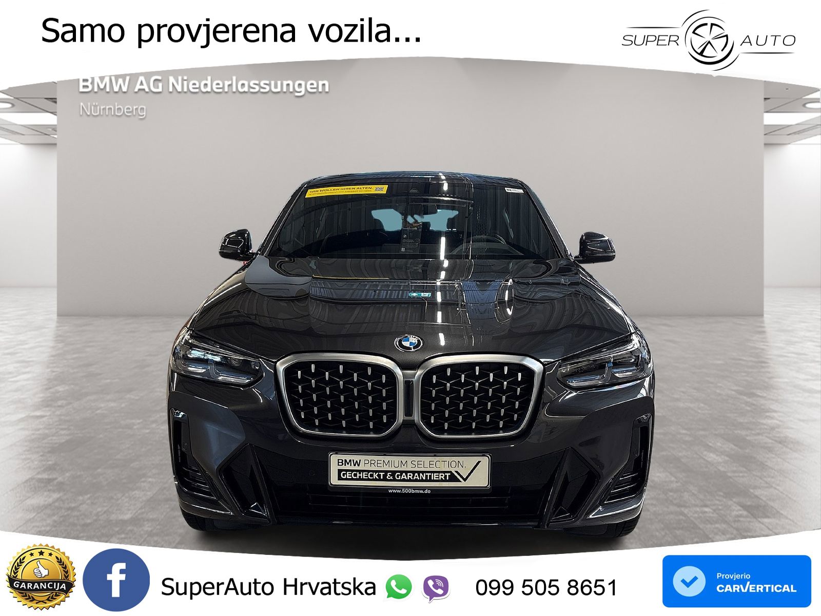 BMW X4 30d xDrive M Sport 286 KS, LED+PANO+KAM+GR SJED+VIRT+HEAD+PARK