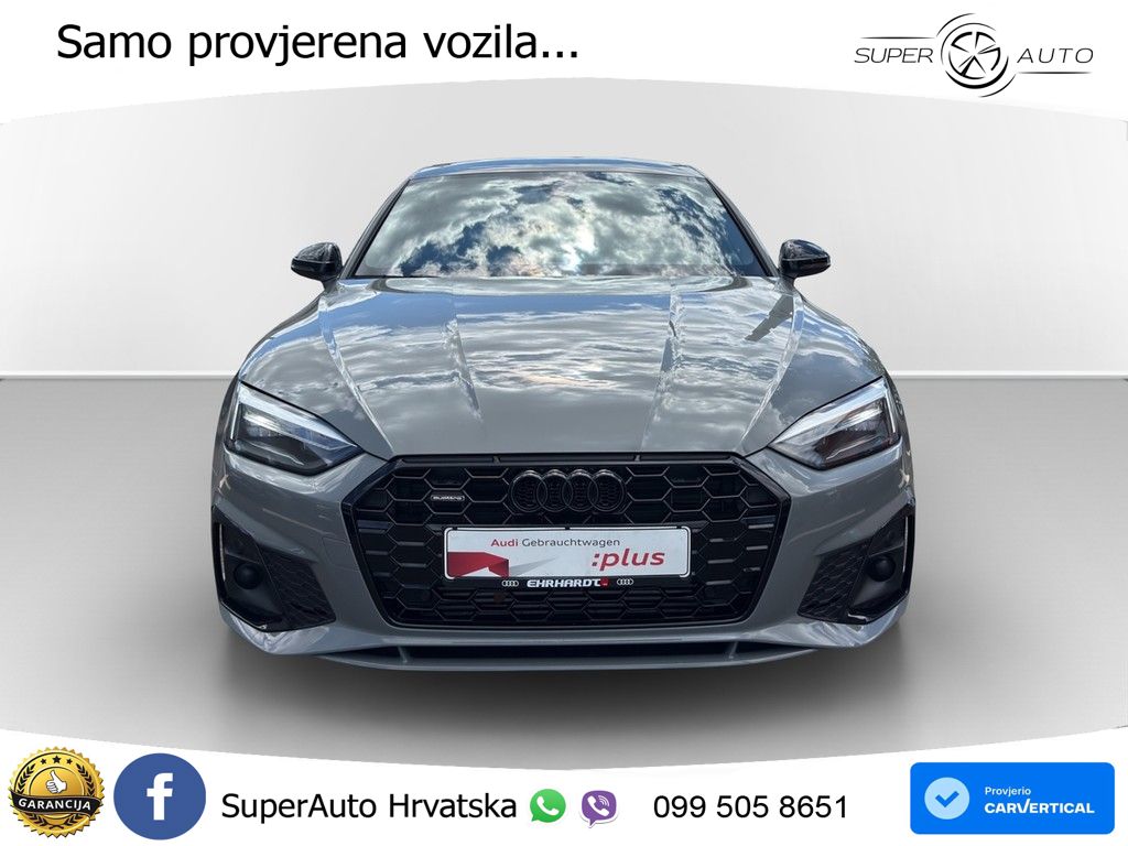 Audi A5 SB 40 TFSI quattro S tronic S line 204 KS, ACC+KAM+GR SJED+HEAD+ASIST