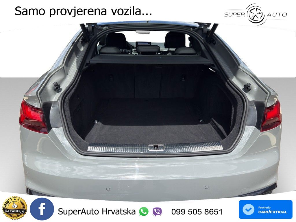 Audi A5 SB 40 TFSI quattro S tronic S line 204 KS, ACC+KAM+GR SJED+HEAD+ASIST