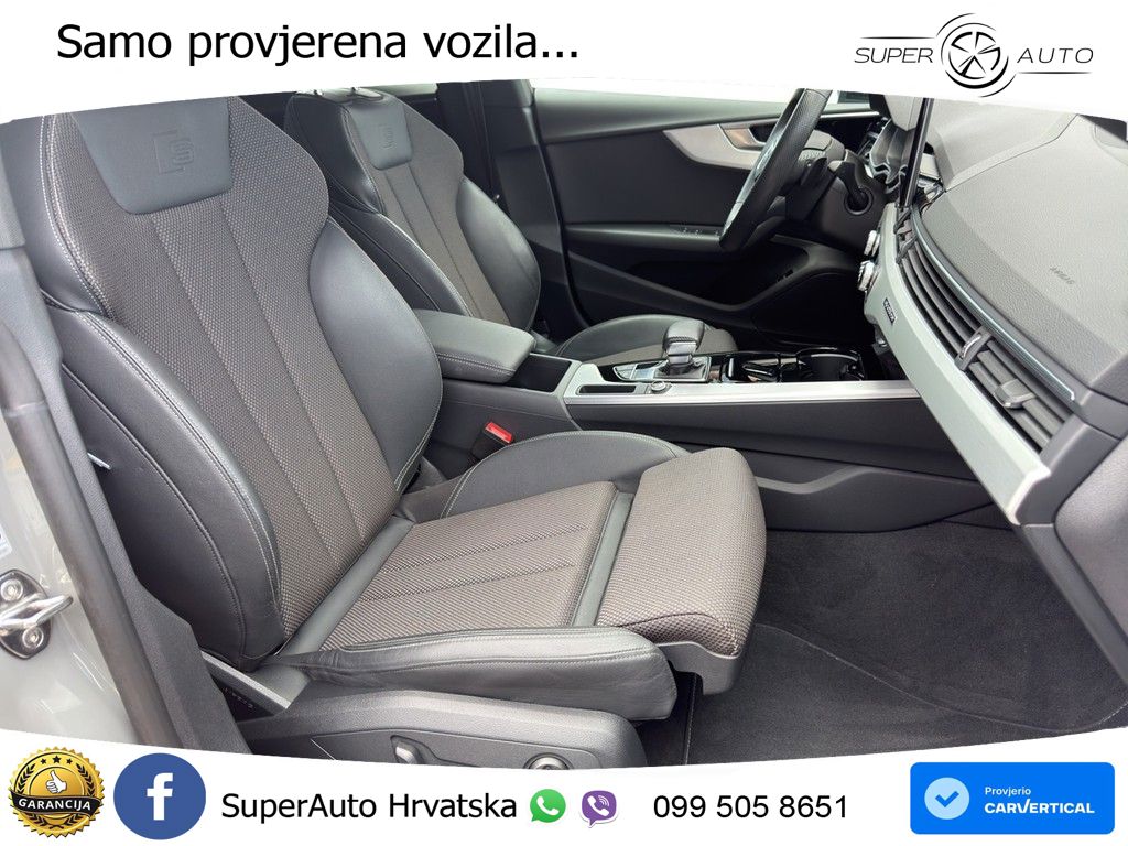Audi A5 SB 40 TFSI quattro S tronic S line 204 KS, ACC+KAM+GR SJED+HEAD+ASIST