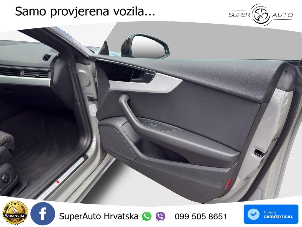 Audi A5 SB 40 TFSI quattro S tronic S line 204 KS, ACC+KAM+GR SJED+HEAD+ASIST
