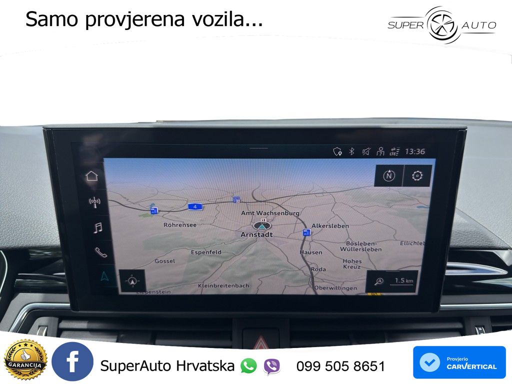 Audi A5 SB 40 TFSI quattro S tronic S line 204 KS, ACC+KAM+GR SJED+HEAD+ASIST