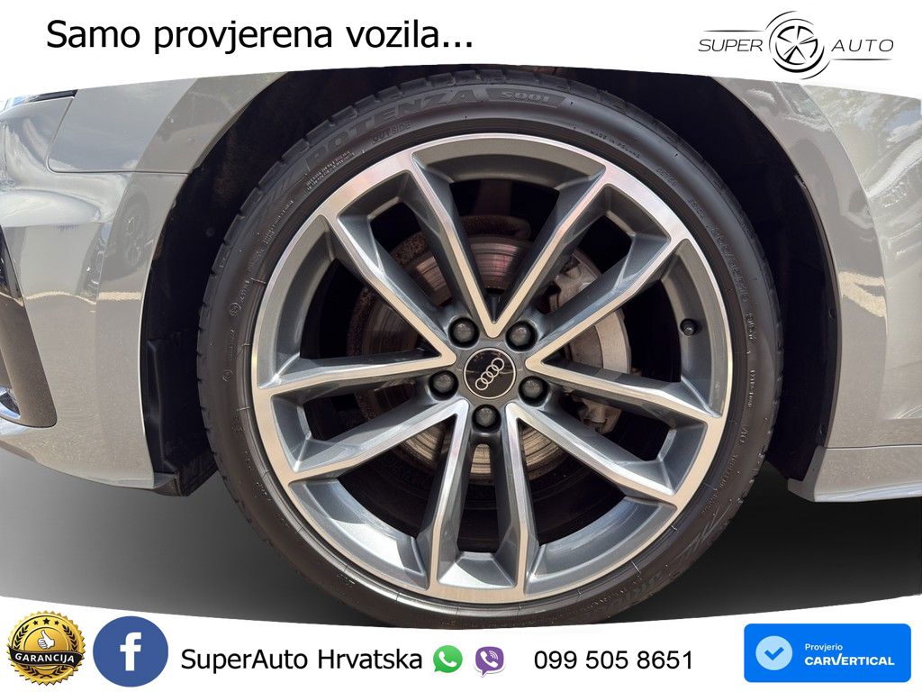 Audi A5 SB 40 TFSI quattro S tronic S line 204 KS, ACC+KAM+GR SJED+HEAD+ASIST