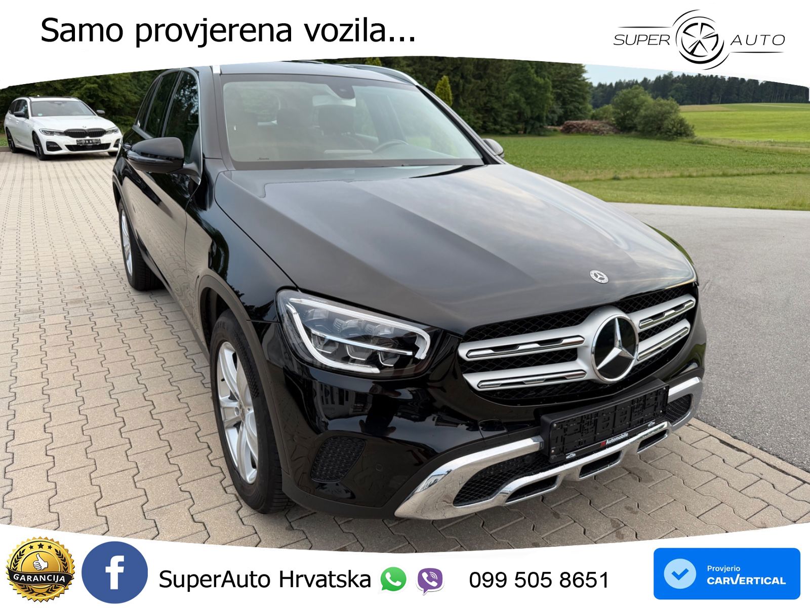 Mercedes GLC 220d 4M Aut. 194 KS, LED+GR SJED+NAVI