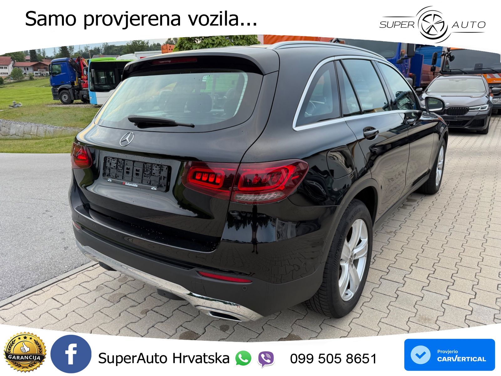 Mercedes GLC 220d 4M Aut. 194 KS, LED+GR SJED+NAVI