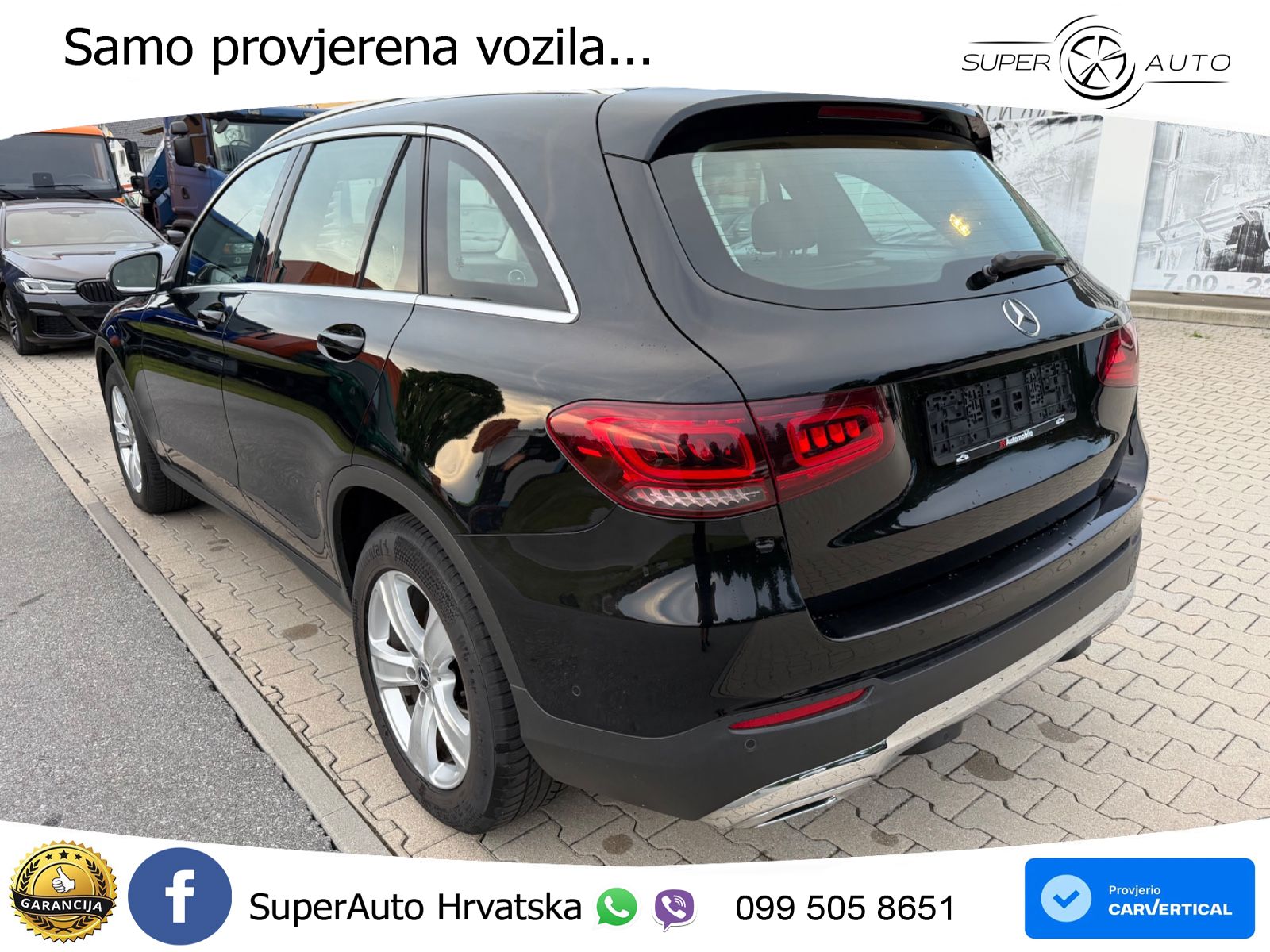 Mercedes GLC 220d 4M Aut. 194 KS, LED+GR SJED+NAVI