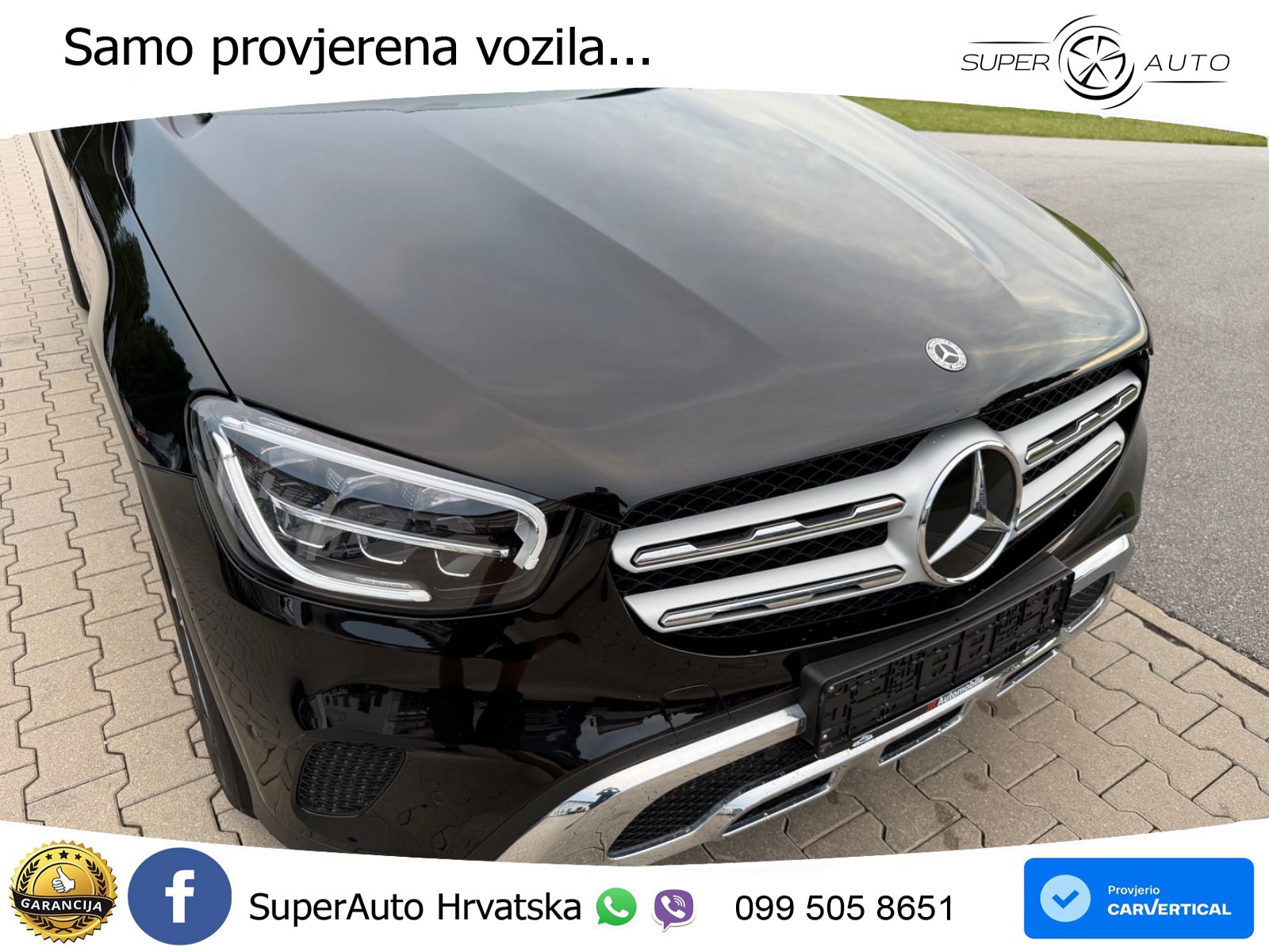 Mercedes GLC 220d 4M Aut. 194 KS, LED+GR SJED+NAVI
