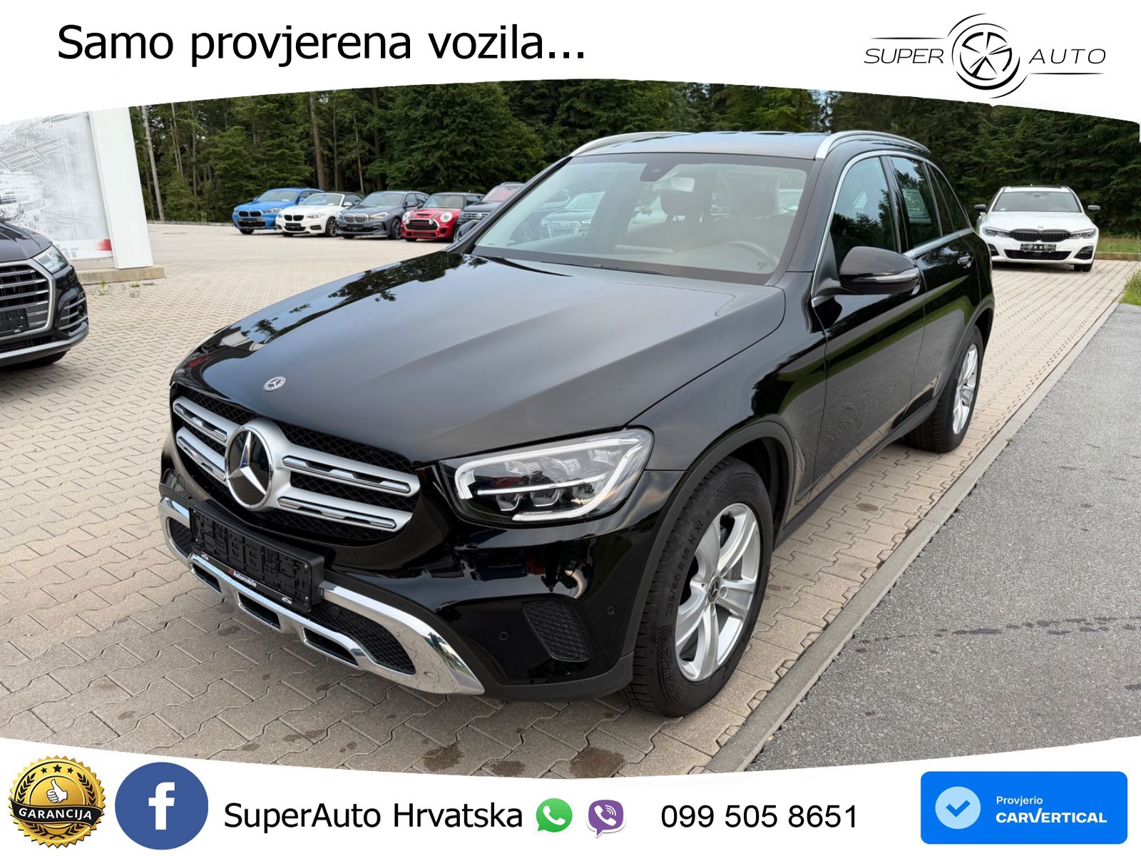 Mercedes GLC 220d 4M Aut. 194 KS, LED+GR SJED+NAVI