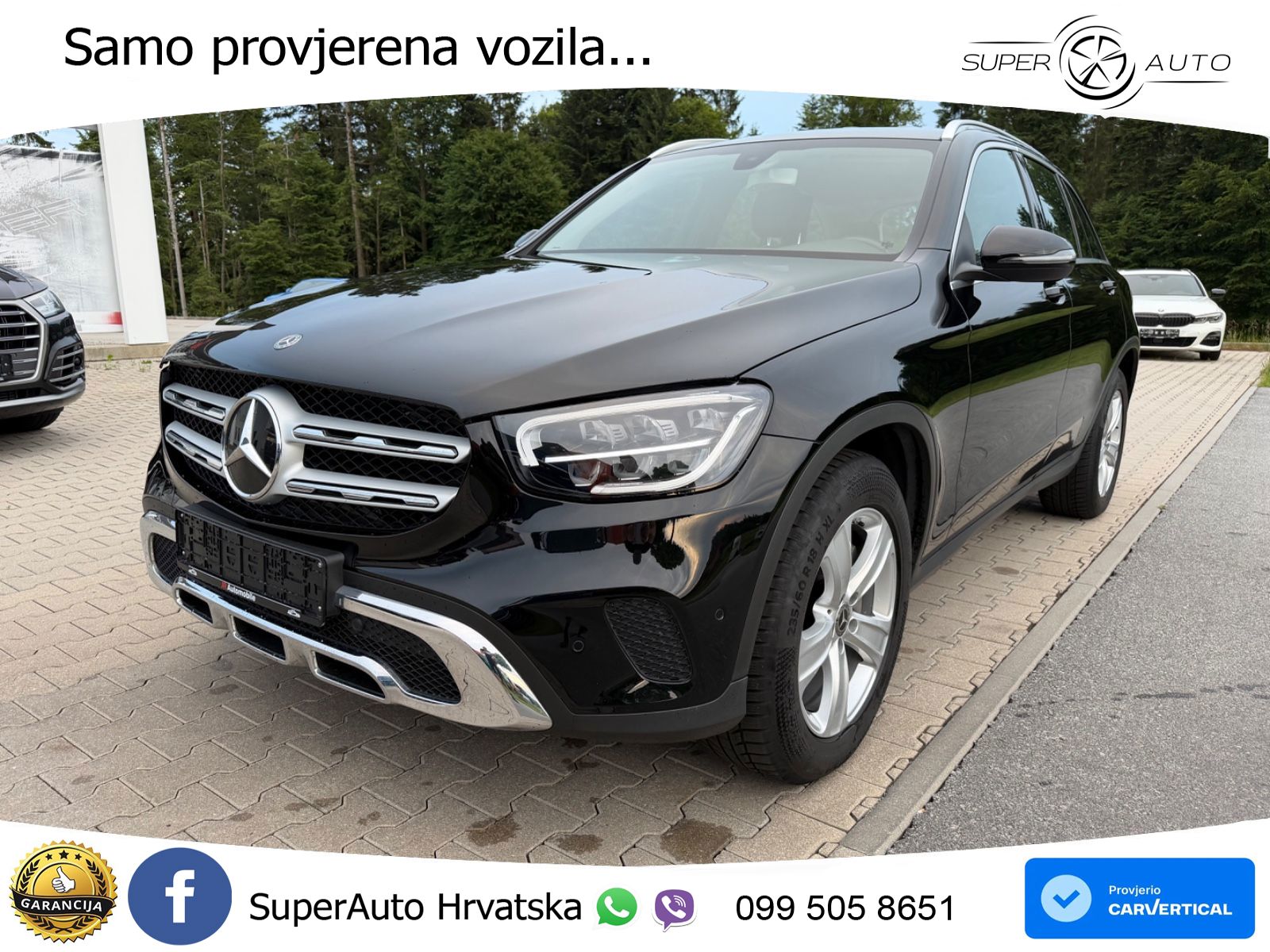 Mercedes GLC 220d 4M Aut. 194 KS, LED+GR SJED+NAVI