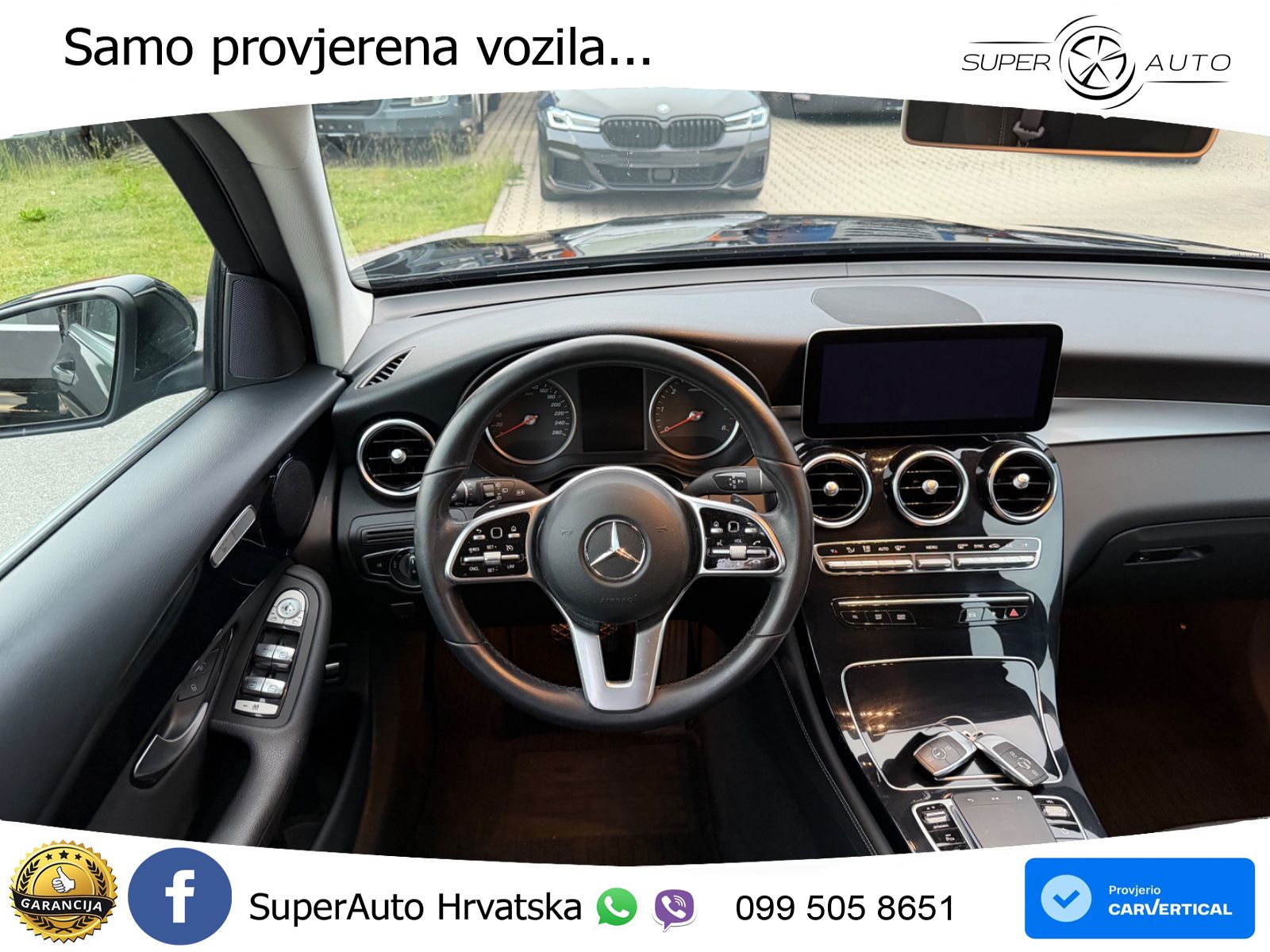 Mercedes GLC 220d 4M Aut. 194 KS, LED+GR SJED+NAVI