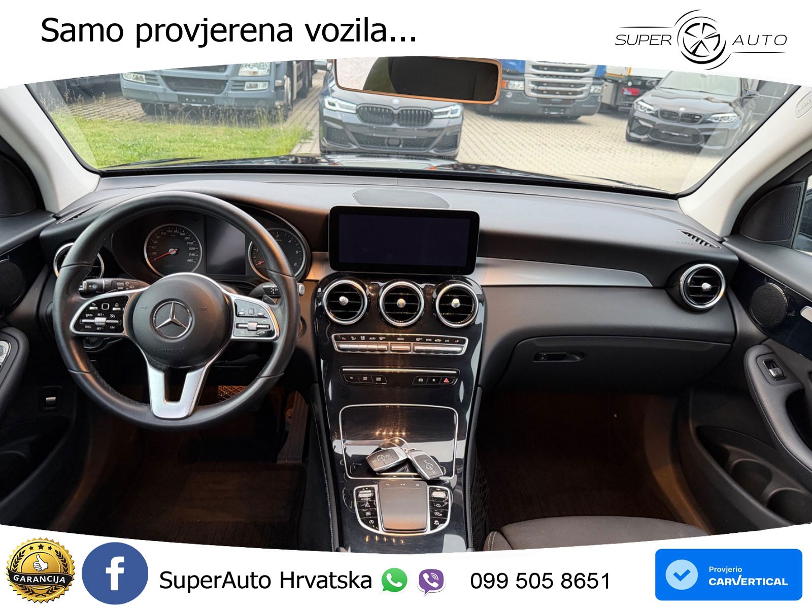 Mercedes GLC 220d 4M Aut. 194 KS, LED+GR SJED+NAVI