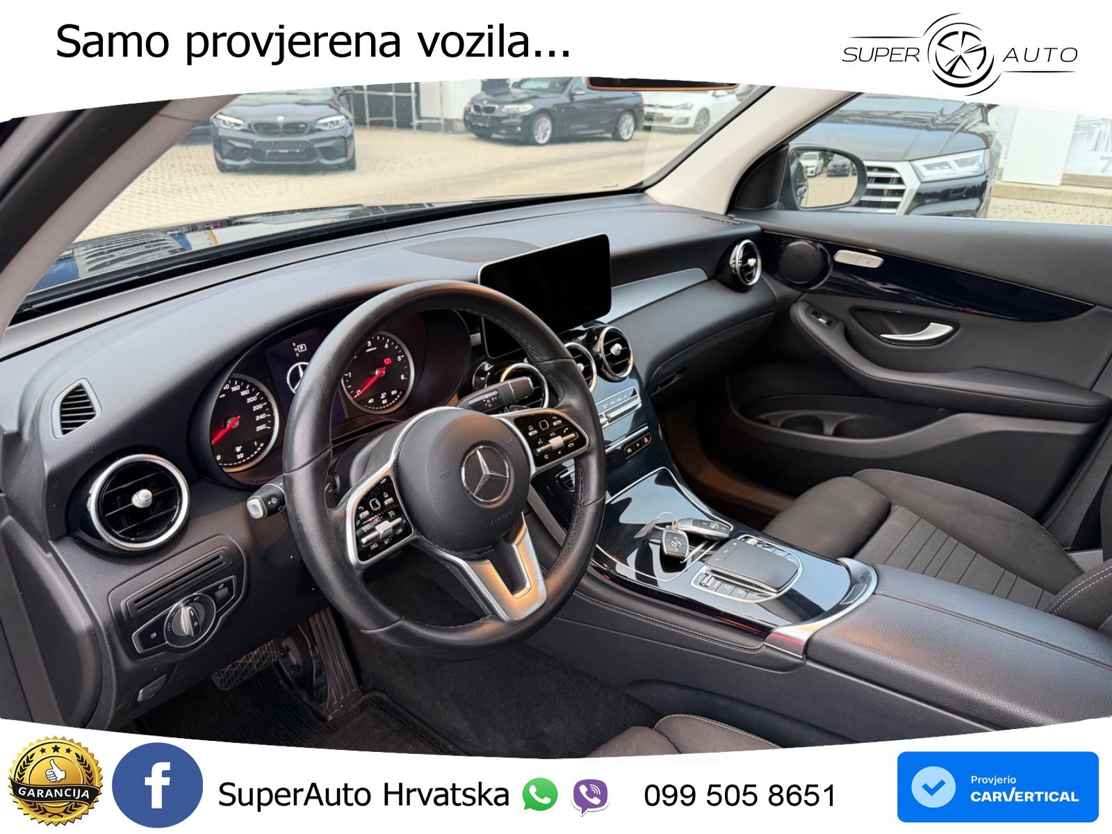 Mercedes GLC 220d 4M Aut. 194 KS, LED+GR SJED+NAVI