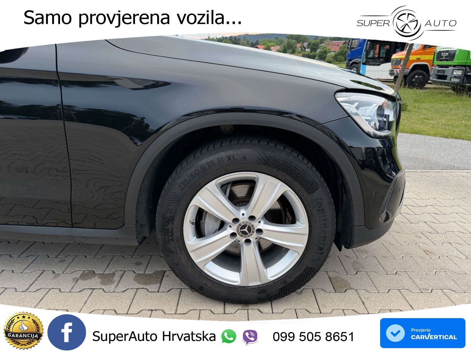Mercedes GLC 220d 4M Aut. 194 KS, LED+GR SJED+NAVI