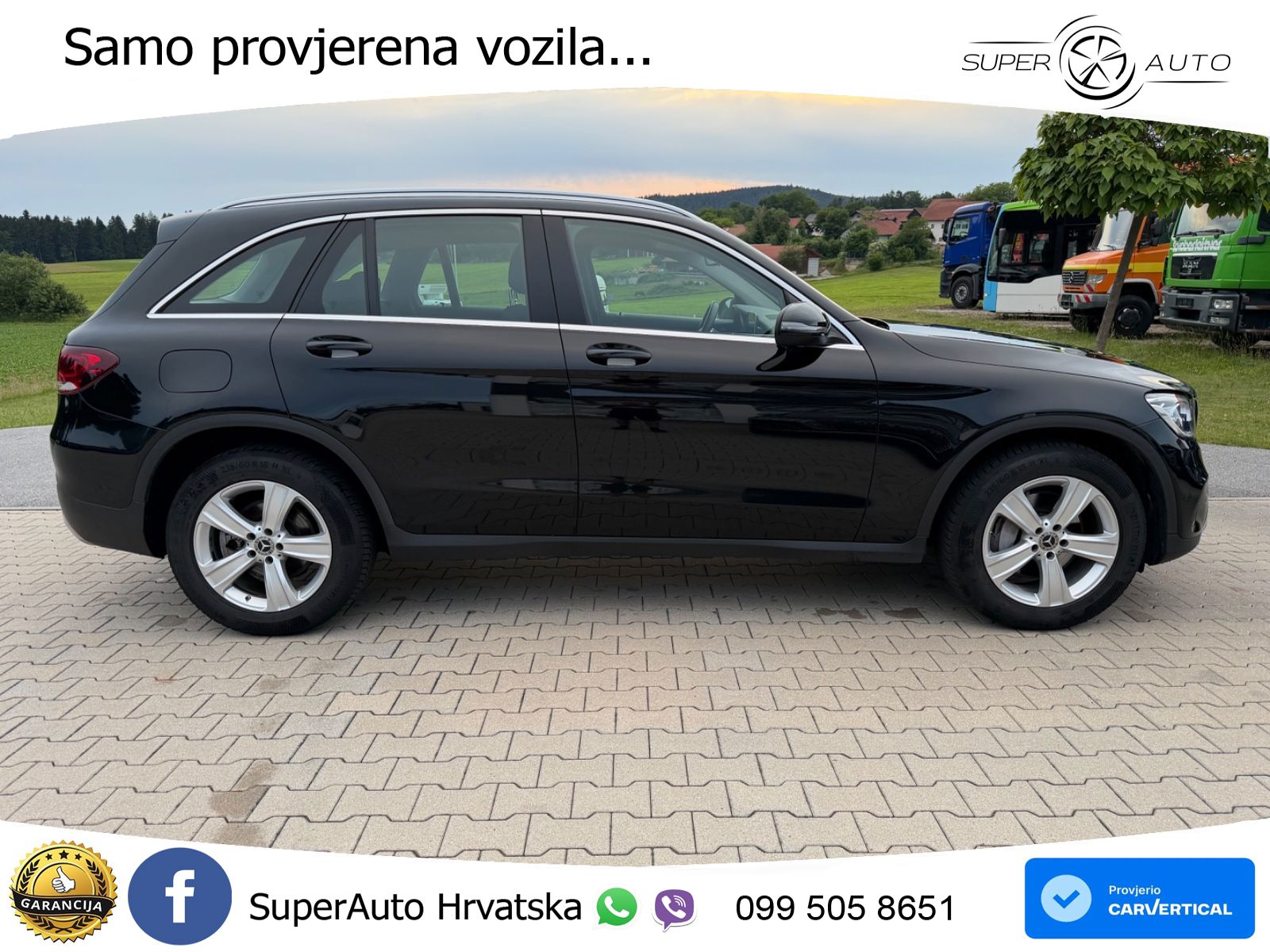 Mercedes GLC 220d 4M Aut. 194 KS, LED+GR SJED+NAVI