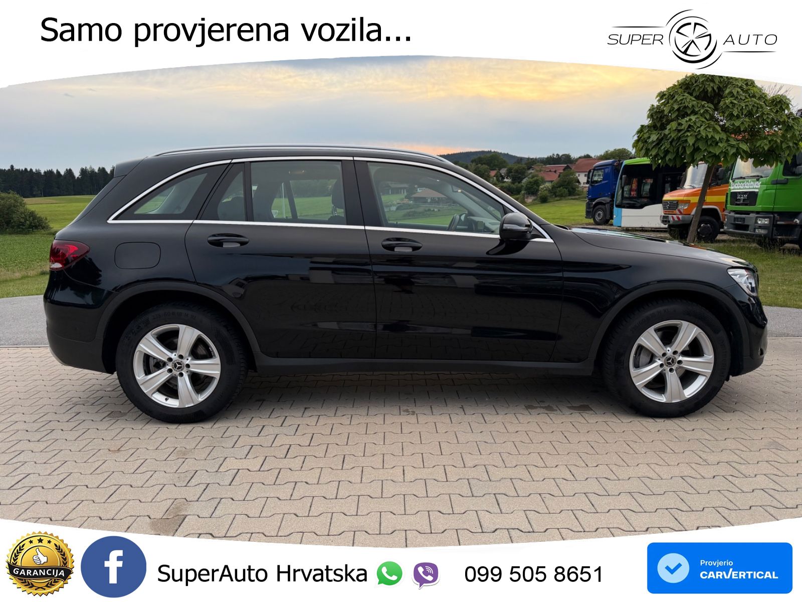 Mercedes GLC 220d 4M Aut. 194 KS, LED+GR SJED+NAVI