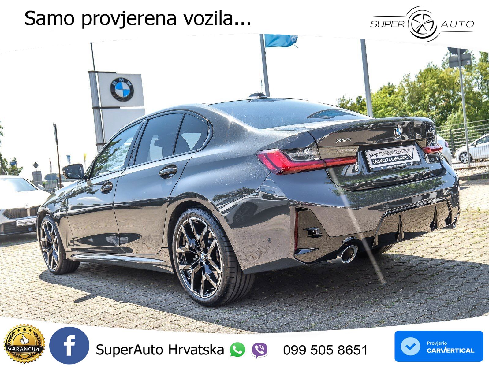 BMW 330i xDrive Aut. M Sport 245 KS, ACC+360+KEY+GR SJED+HEAD+VIRT+LANE