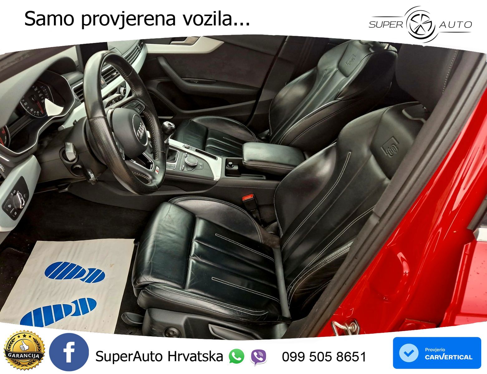 Audi A4 Avant 2.0 TDI S line Plus 190 KS, KAM+XEN+GR SJED+NAVI