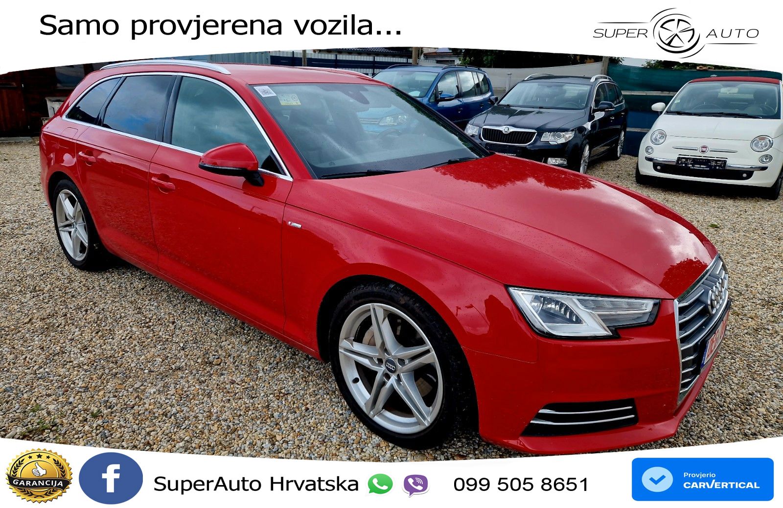 Audi A4 Avant 2.0 TDI S line Plus 190 KS, KAM+XEN+GR SJED+NAVI
