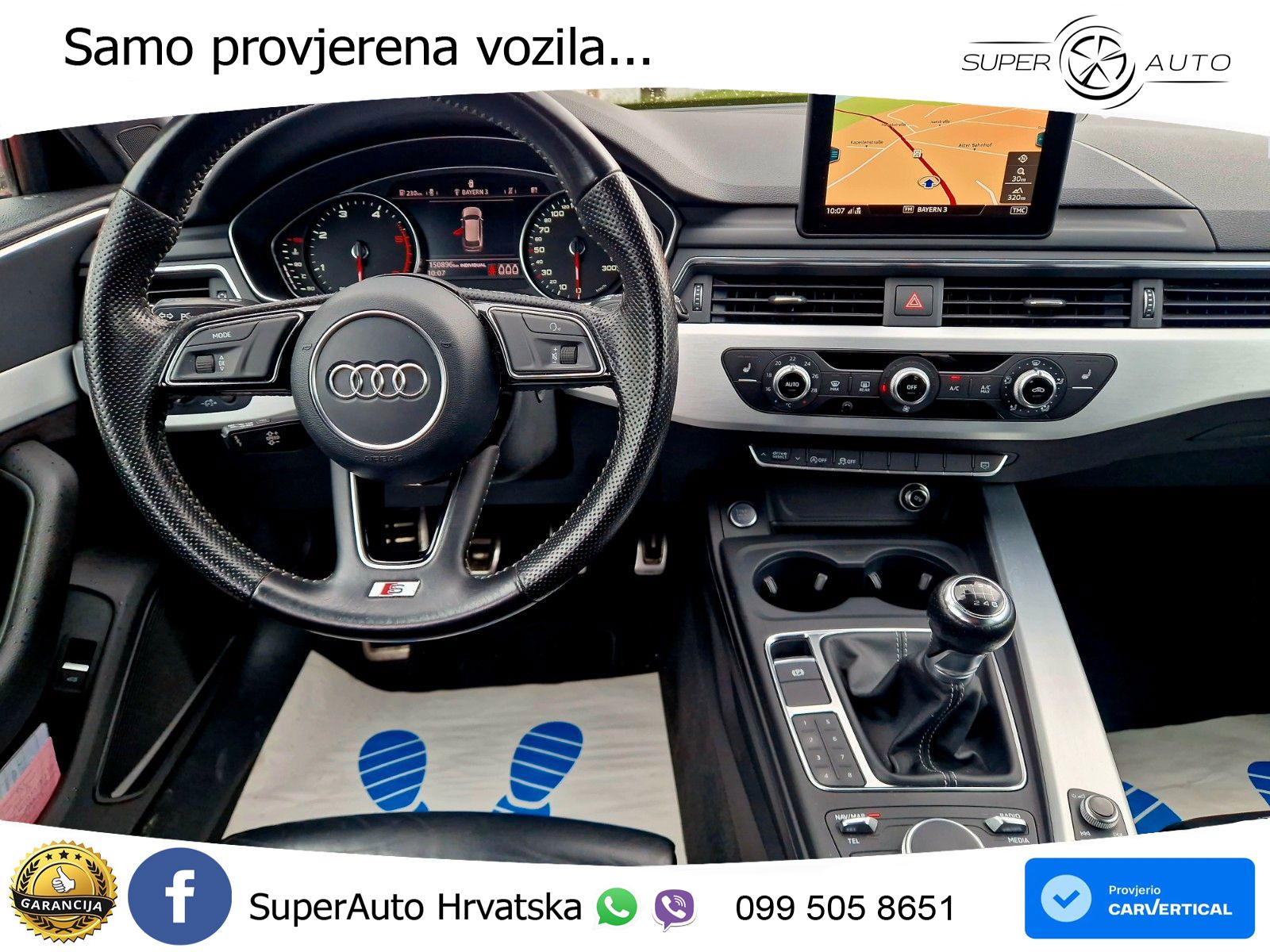 Audi A4 Avant 2.0 TDI S line Plus 190 KS, KAM+XEN+GR SJED+NAVI
