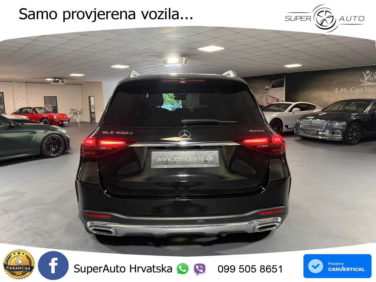 Mercedes GLE 450d 4M Aut. AMG Line 367 KS, ZRAČNI+ACC+360+4xGR SJED+VIRT+ASIST
