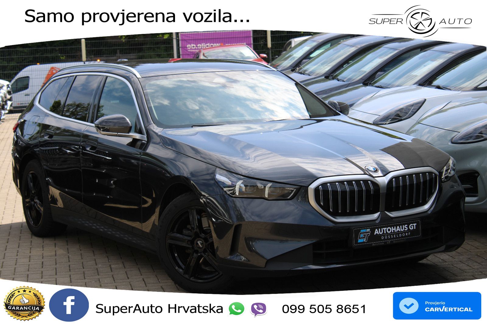 BMW 520d Touring Aut. 197 KS, KAM+KEY+GR SJED+LED+VIRT