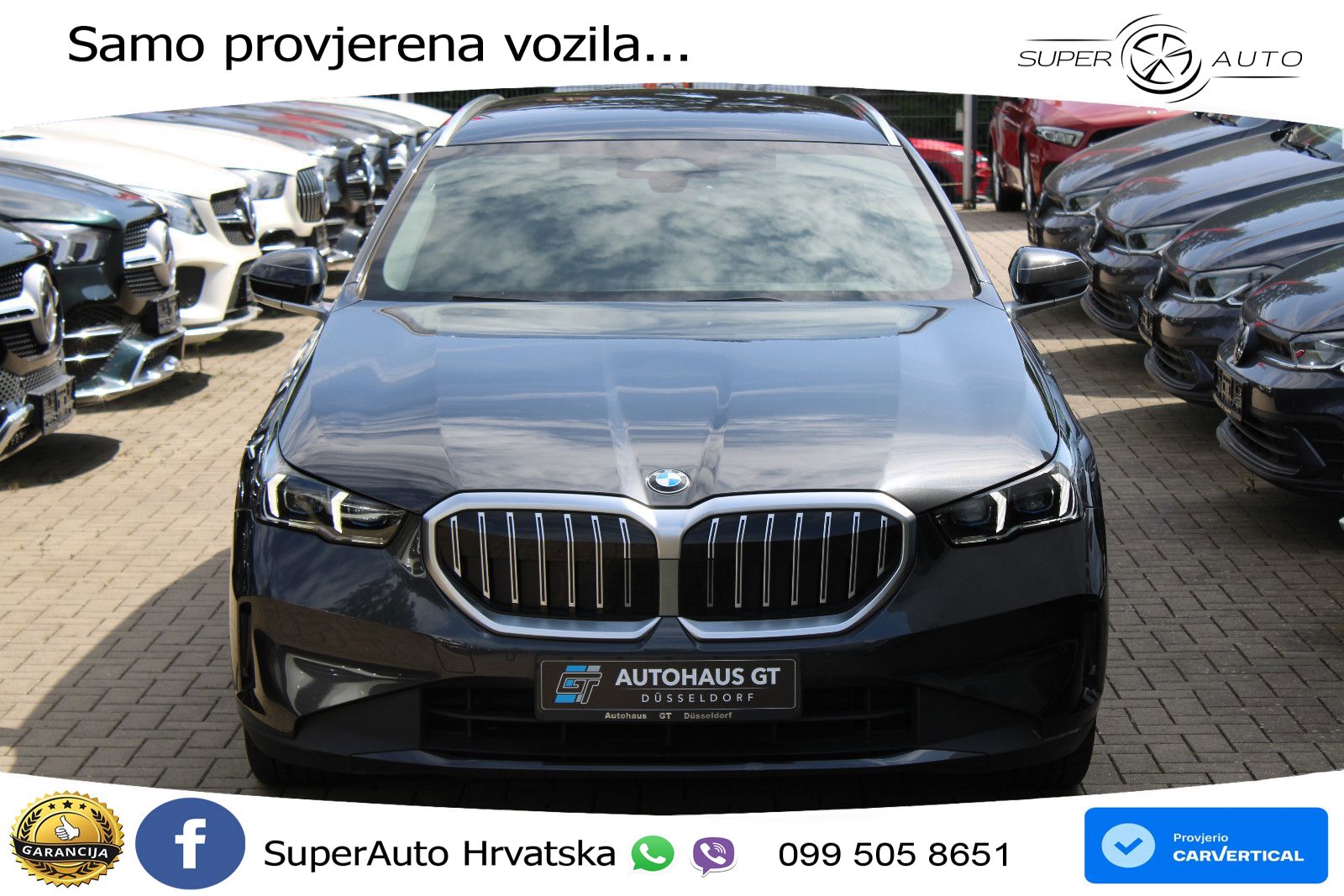 BMW 520d Touring Aut. 197 KS, KAM+KEY+GR SJED+LED+VIRT