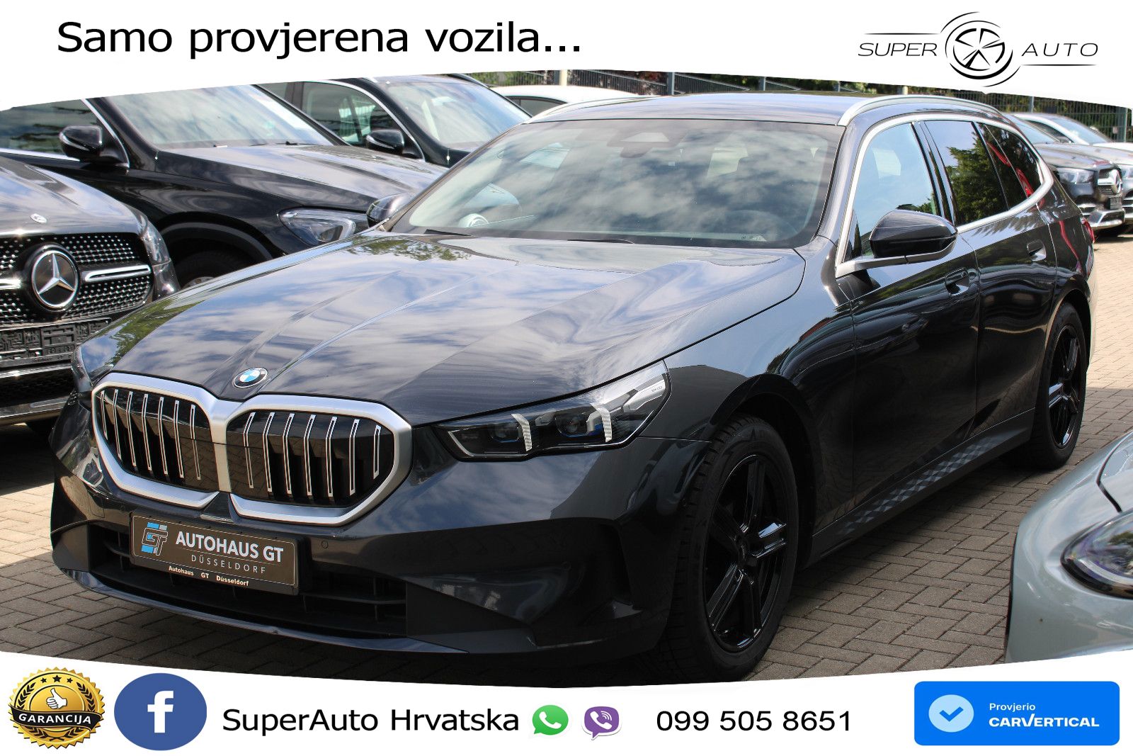 BMW 520d Touring Aut. 197 KS, KAM+KEY+GR SJED+LED+VIRT