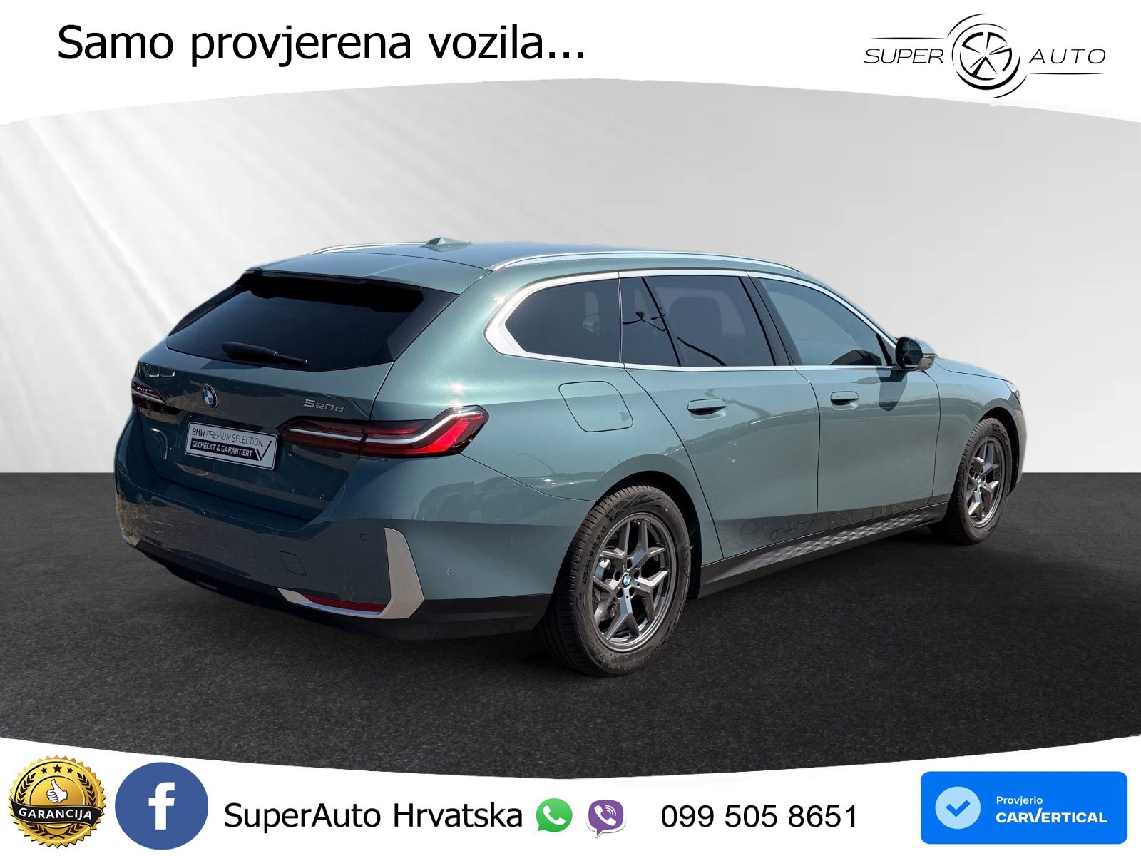 BMW 520d Touring Aut. 197 KS, ACC+KAM+KEY+GR SJED+HEAD+VIRT+LANE