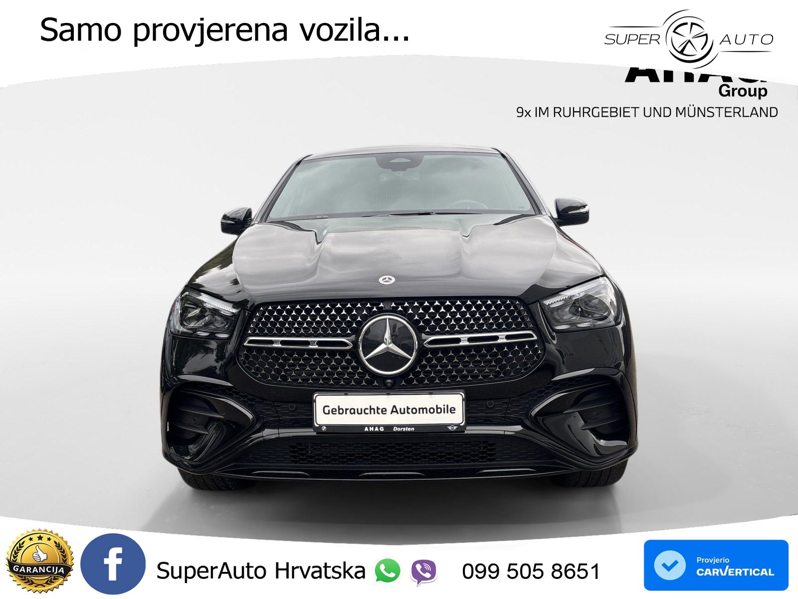 Mercedes GLE 450d Coupe 4M Aut. AMG 367 KS, ACC+360+4xGR SJED+PANO+HEAD+ASIST