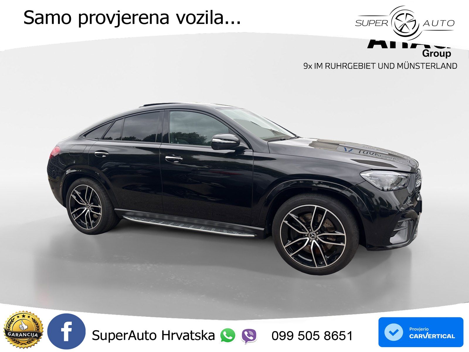Mercedes GLE 450d Coupe 4M Aut. AMG 367 KS, ACC+360+4xGR SJED+PANO+HEAD+ASIST