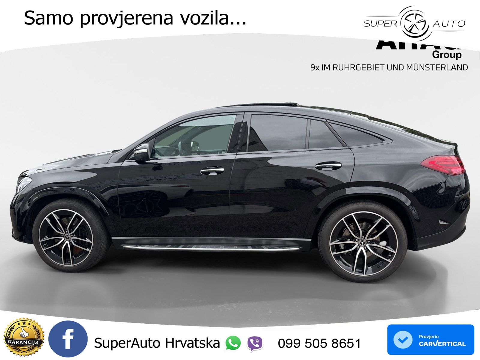 Mercedes GLE 450d Coupe 4M Aut. AMG 367 KS, ACC+360+4xGR SJED+PANO+HEAD+ASIST