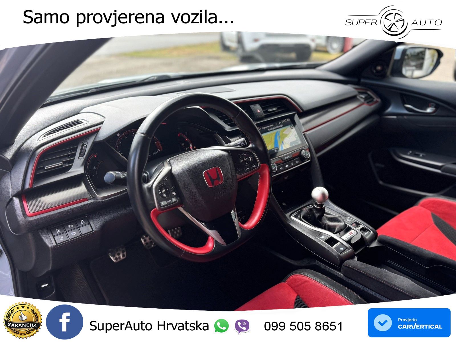 Honda Civic Type R GT 2.0 320 KS, ACC+LED+KAM+ASIST
