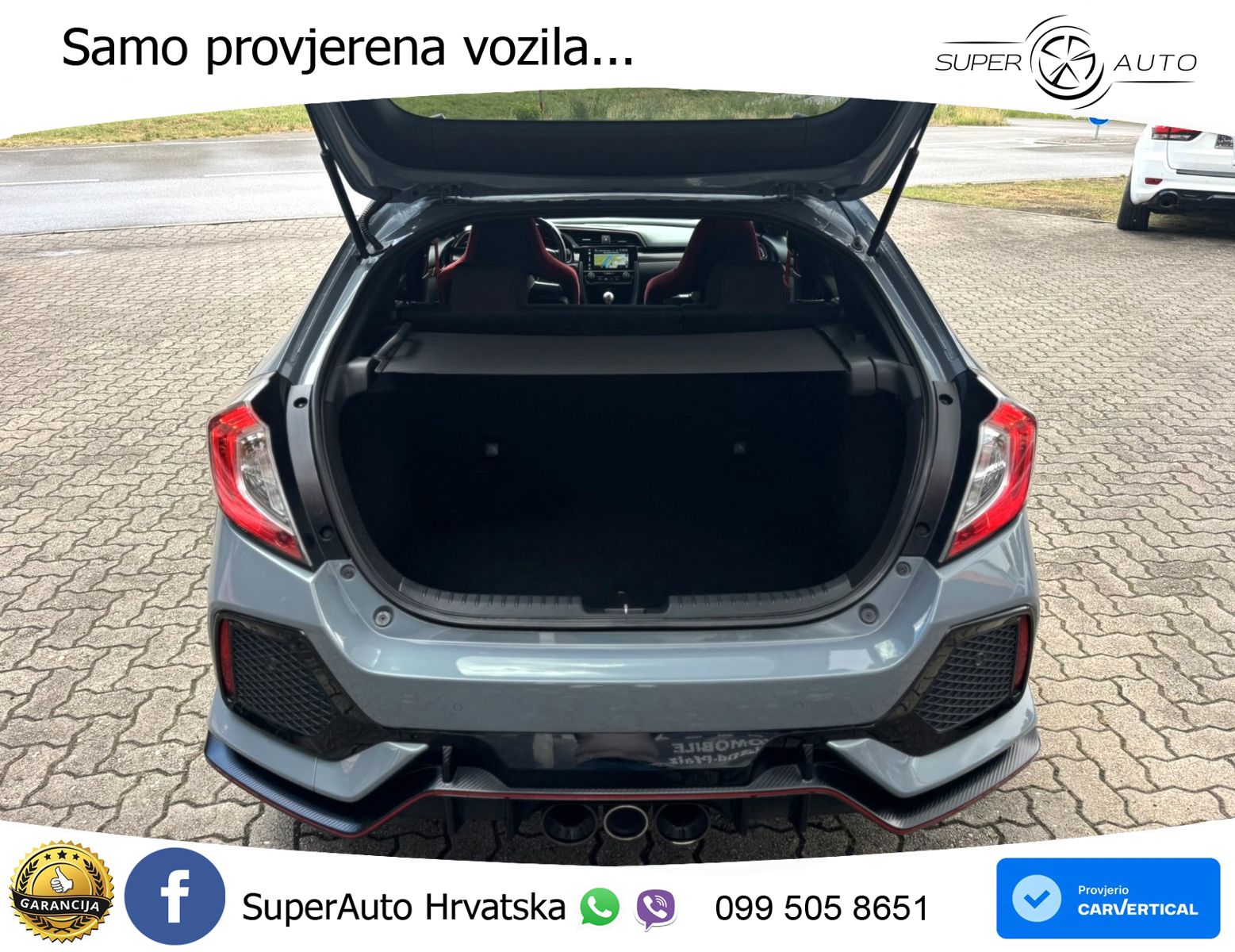 Honda Civic Type R GT 2.0 320 KS, ACC+LED+KAM+ASIST