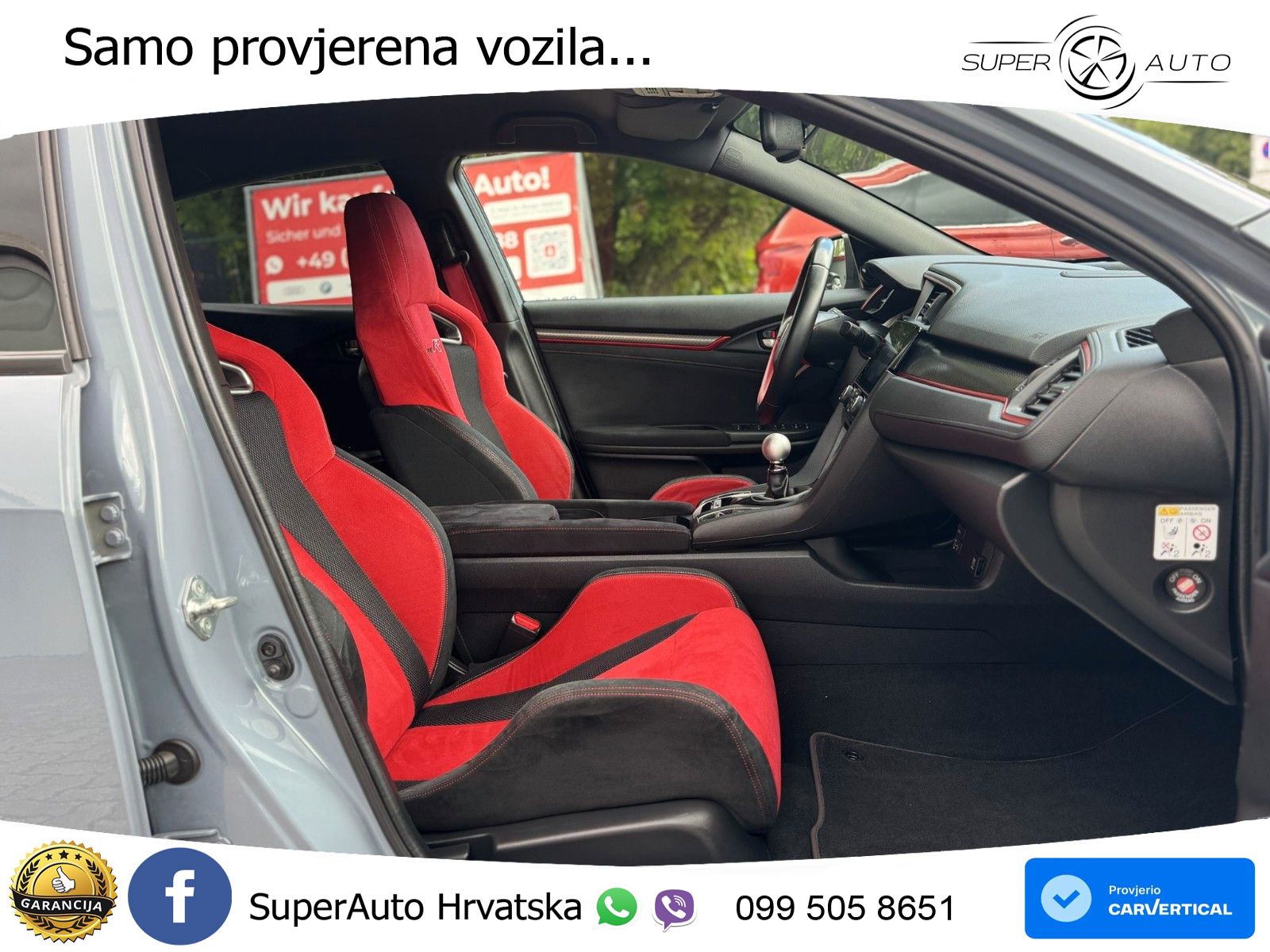 Honda Civic Type R GT 2.0 320 KS, ACC+LED+KAM+ASIST