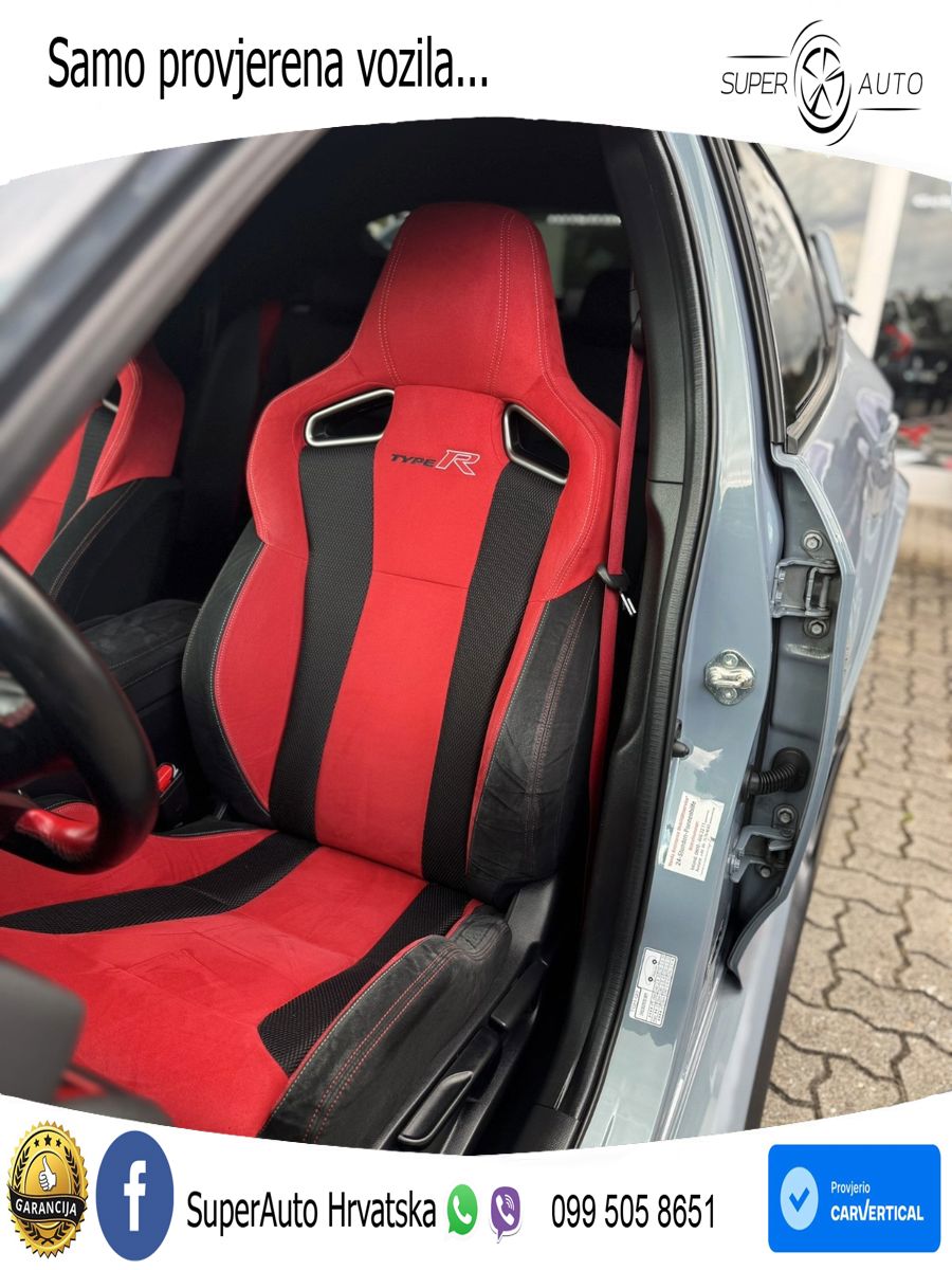Honda Civic Type R GT 2.0 320 KS, ACC+LED+KAM+ASIST
