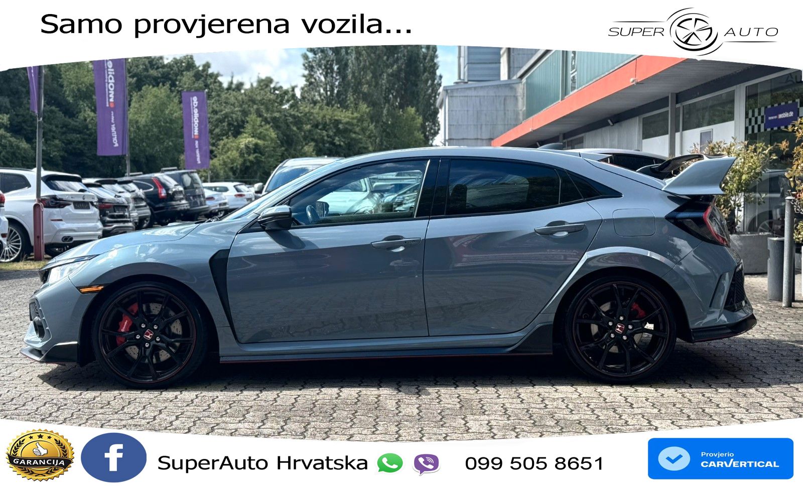 Honda Civic Type R GT 2.0 320 KS, ACC+LED+KAM+ASIST