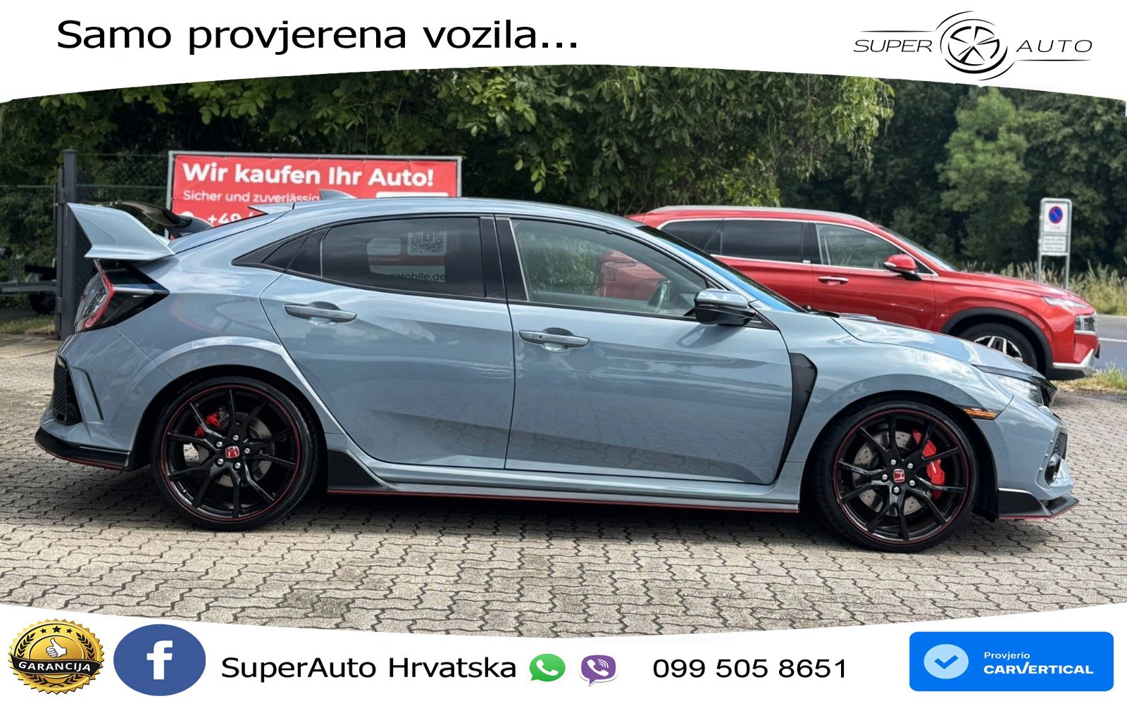 Honda Civic Type R GT 2.0 320 KS, ACC+LED+KAM+ASIST