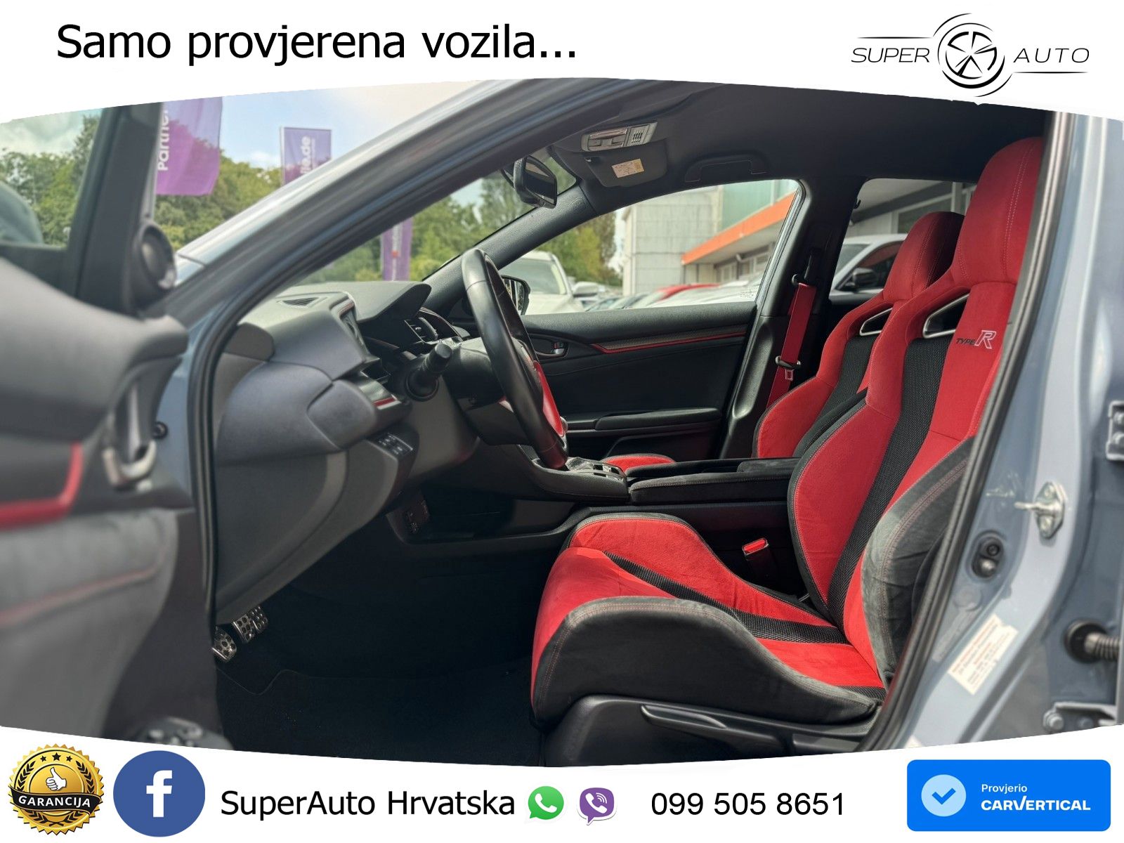 Honda Civic Type R GT 2.0 320 KS, ACC+LED+KAM+ASIST
