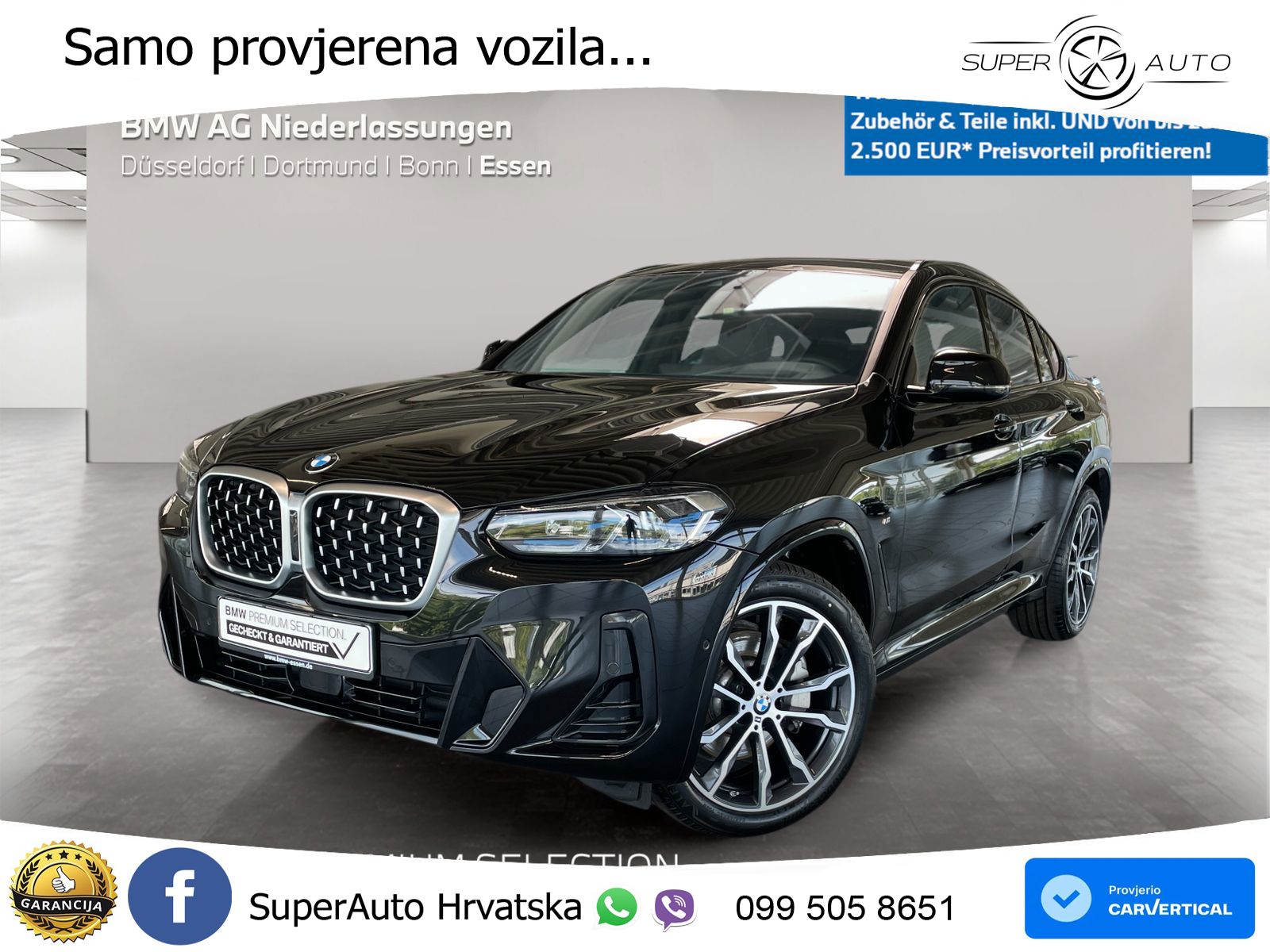 BMW X4 30d xDrive 286 KS, ACC+PANO+KAM+4xGR SJED+HEAD+PARK