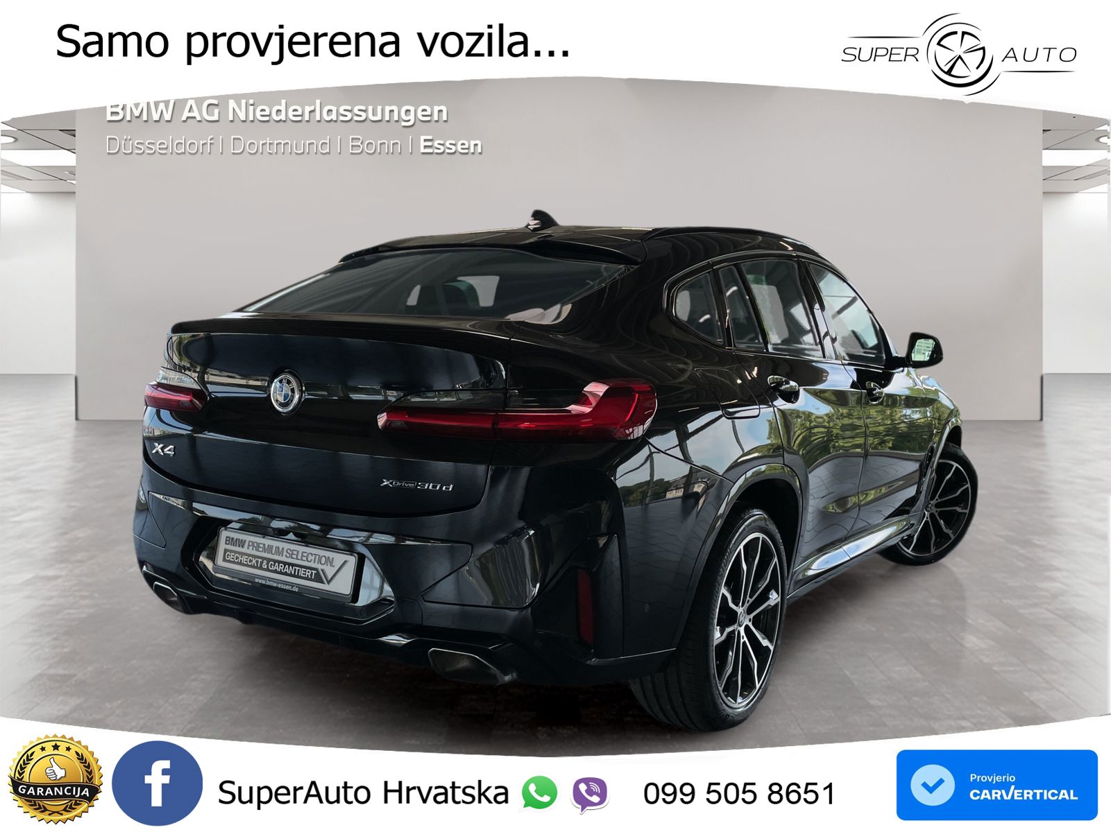 BMW X4 30d xDrive 286 KS, ACC+PANO+KAM+4xGR SJED+HEAD+PARK