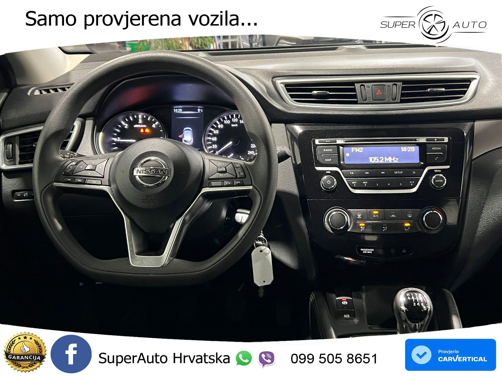 Nissan Qashqai 1.5 dCi 116 KS, TEM+KLIMA