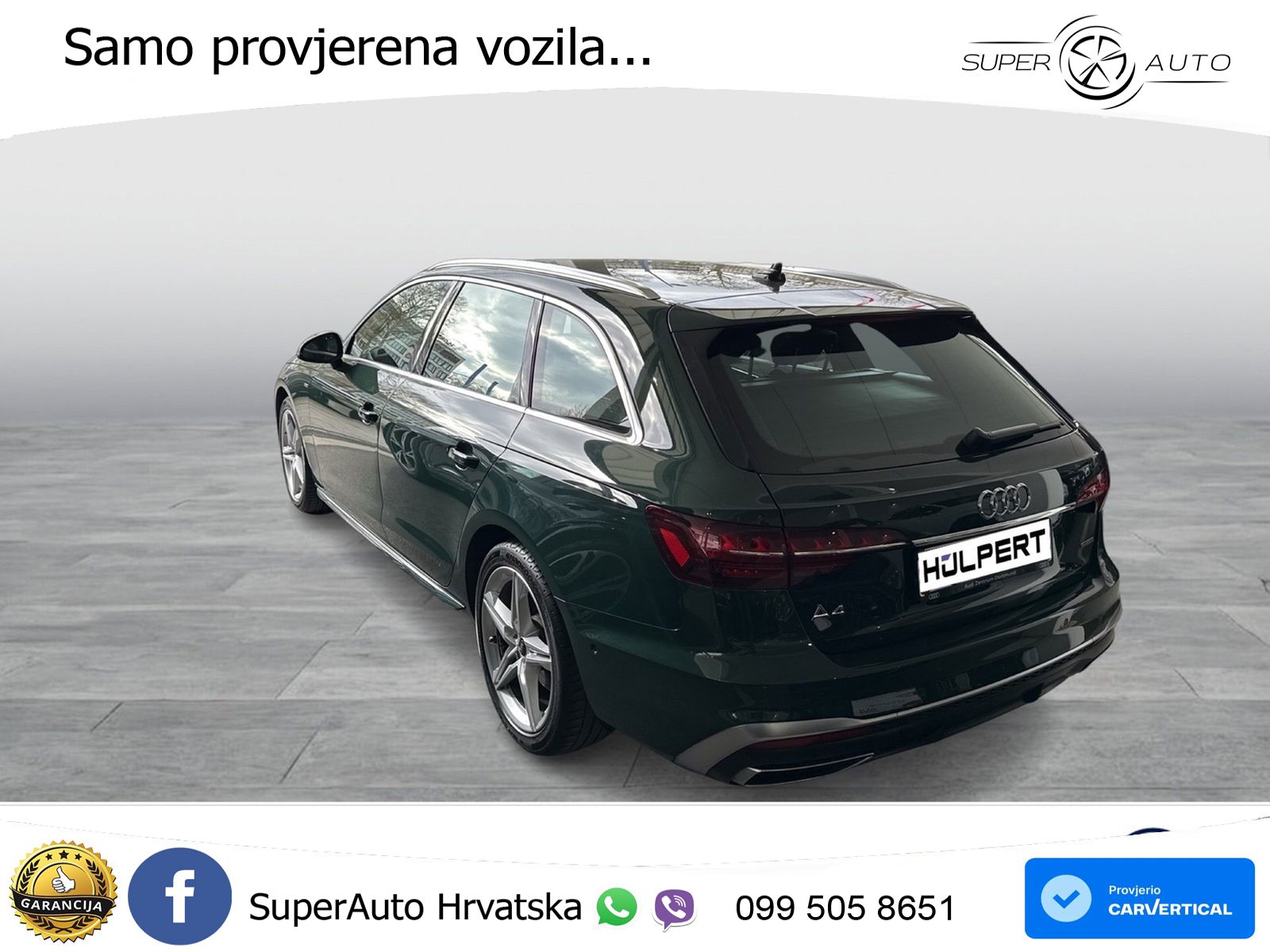 Audi A4 Avant 40 TDI quattro Aut. S line 204 KS, LED+360+GR SJED+VIRT+ASIST