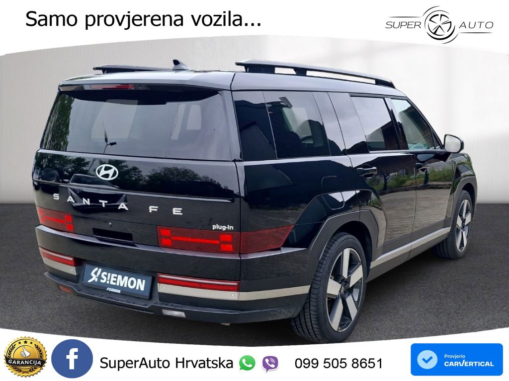 Hyundai Santa Fe 1.6T PHEV 4WD Aut. Signature 253 KS, ACC+LED+360+GR SJED+HEAD