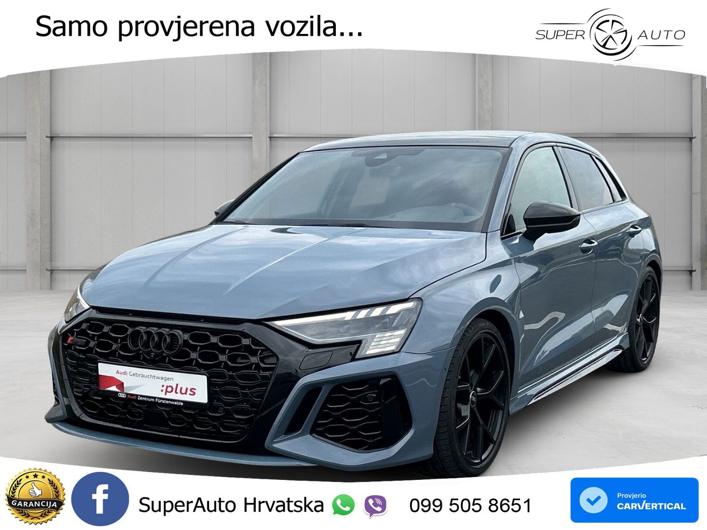 Audi RS3 SB 2.5 TFSI quattro S tronic 400 KS, ACC+360+GR SJED+PANO+HEAD+ASIST