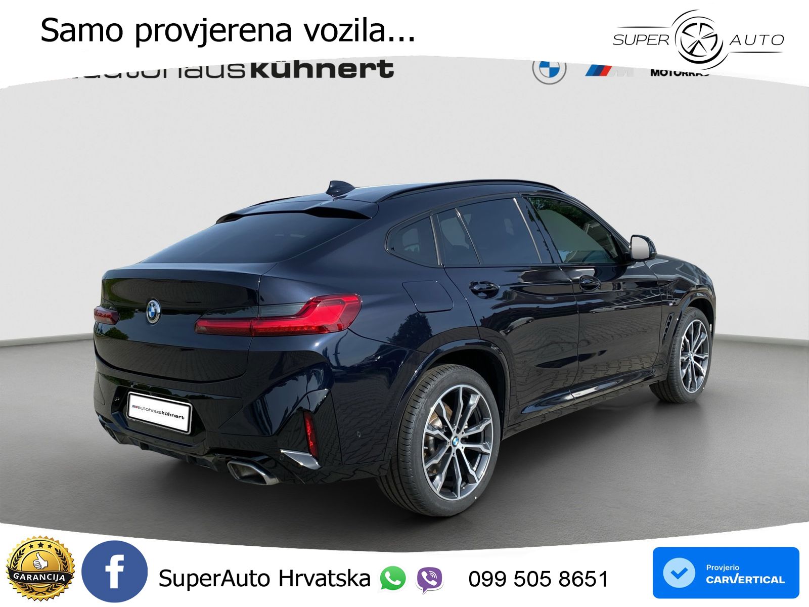 BMW X4 30d xDrive Aut. M Sport 286 KS, LED+ACC+HEAD+GR SJED+VIRT+KAM