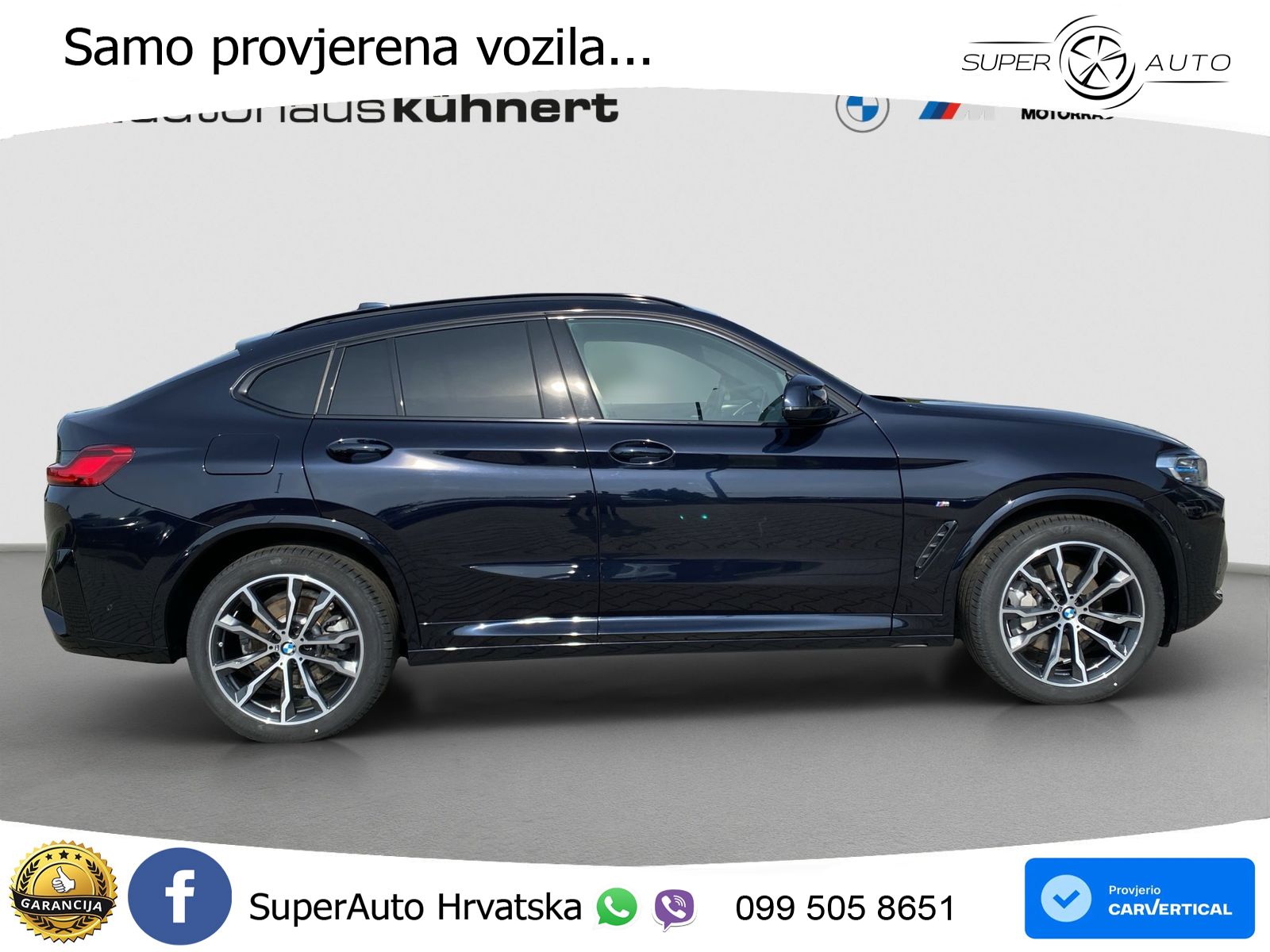 BMW X4 30d xDrive Aut. M Sport 286 KS, LED+ACC+HEAD+GR SJED+VIRT+KAM
