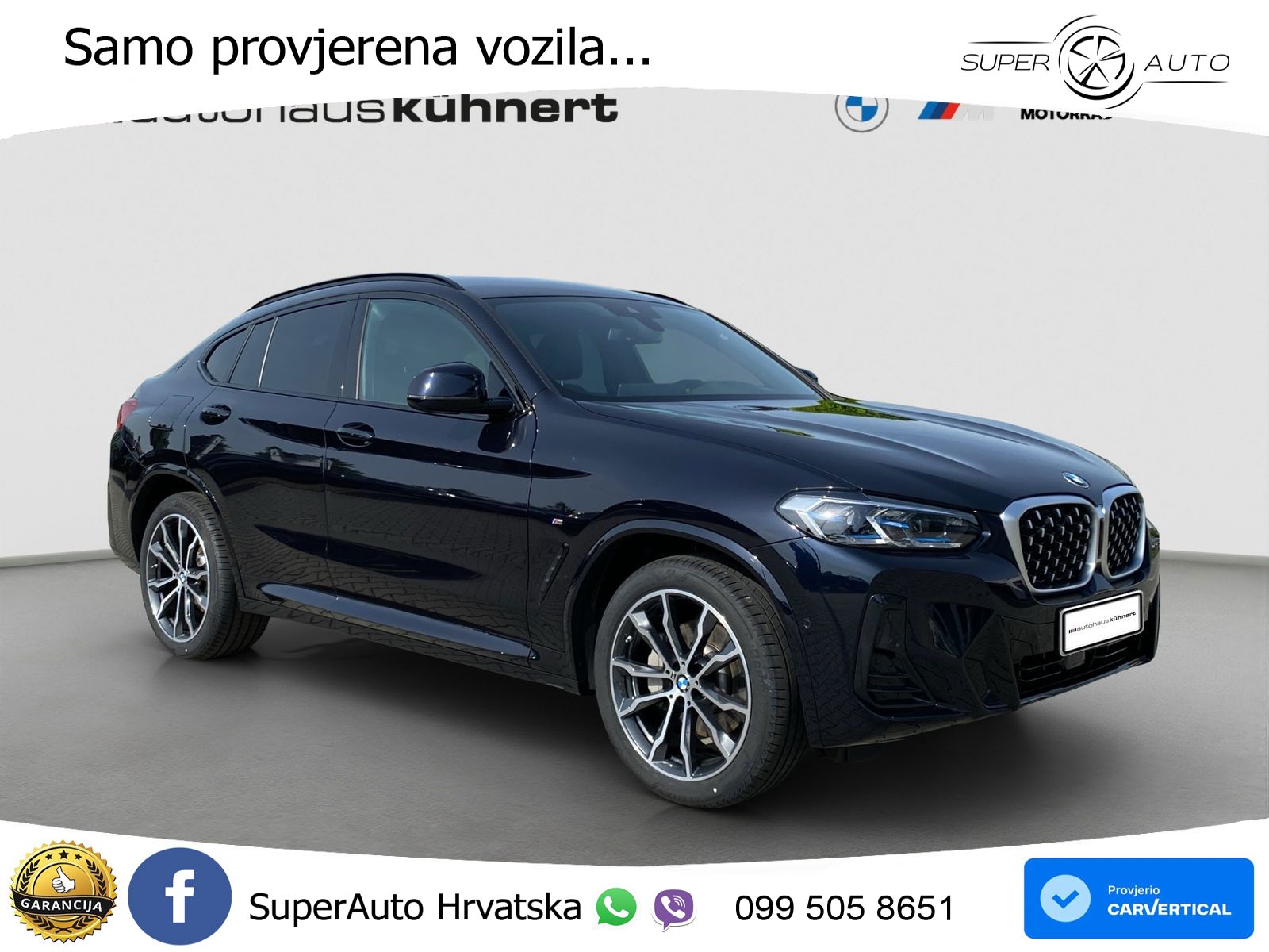 BMW X4 30d xDrive Aut. M Sport 286 KS, LED+ACC+HEAD+GR SJED+VIRT+KAM