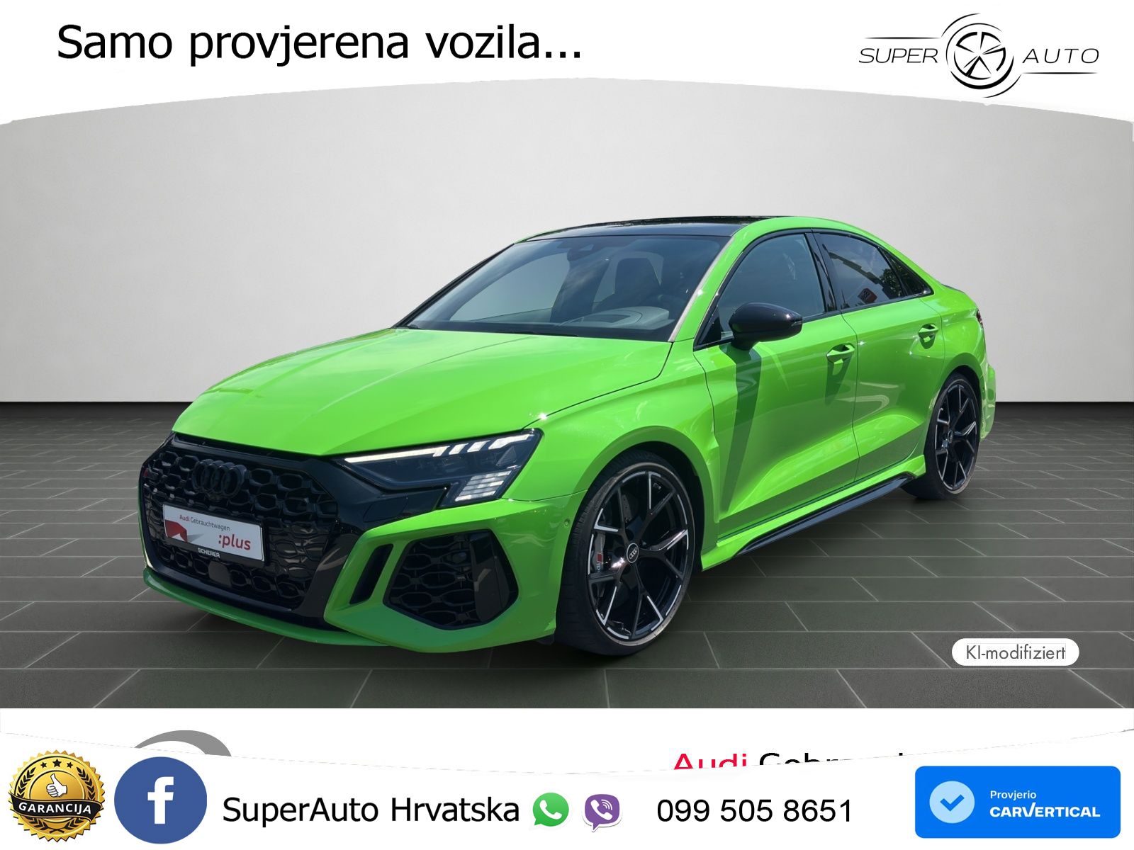 Audi RS3 2.5 TFSI quattro S tronic 400 KS, ACC+KAM+GR SJED+PANO+HEAD+ASIST